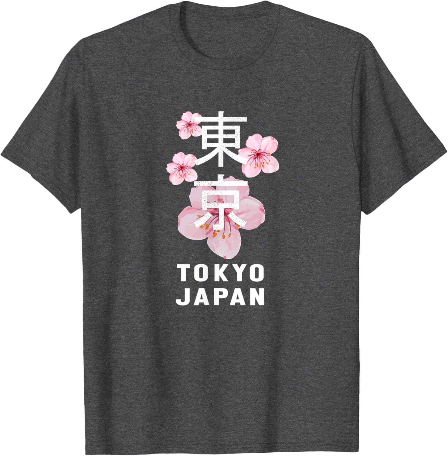 Tokyo Pink Cherry Blossoms T-Shirt Perfect for Spring Fashion Lovers - 14