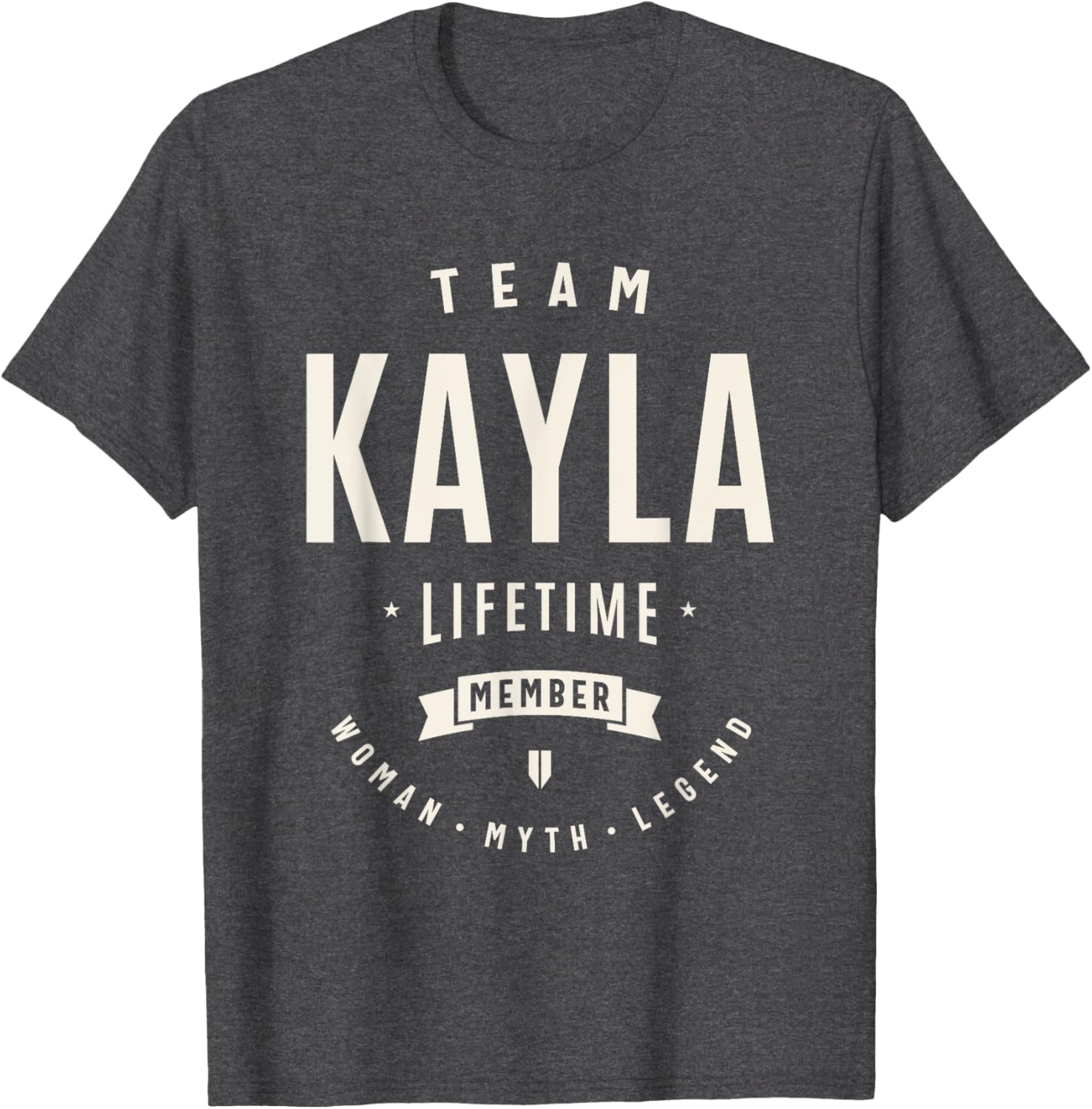 Team Kayla Funny Lifetime Member T-Shirt for Proud Kayla Fans - 6