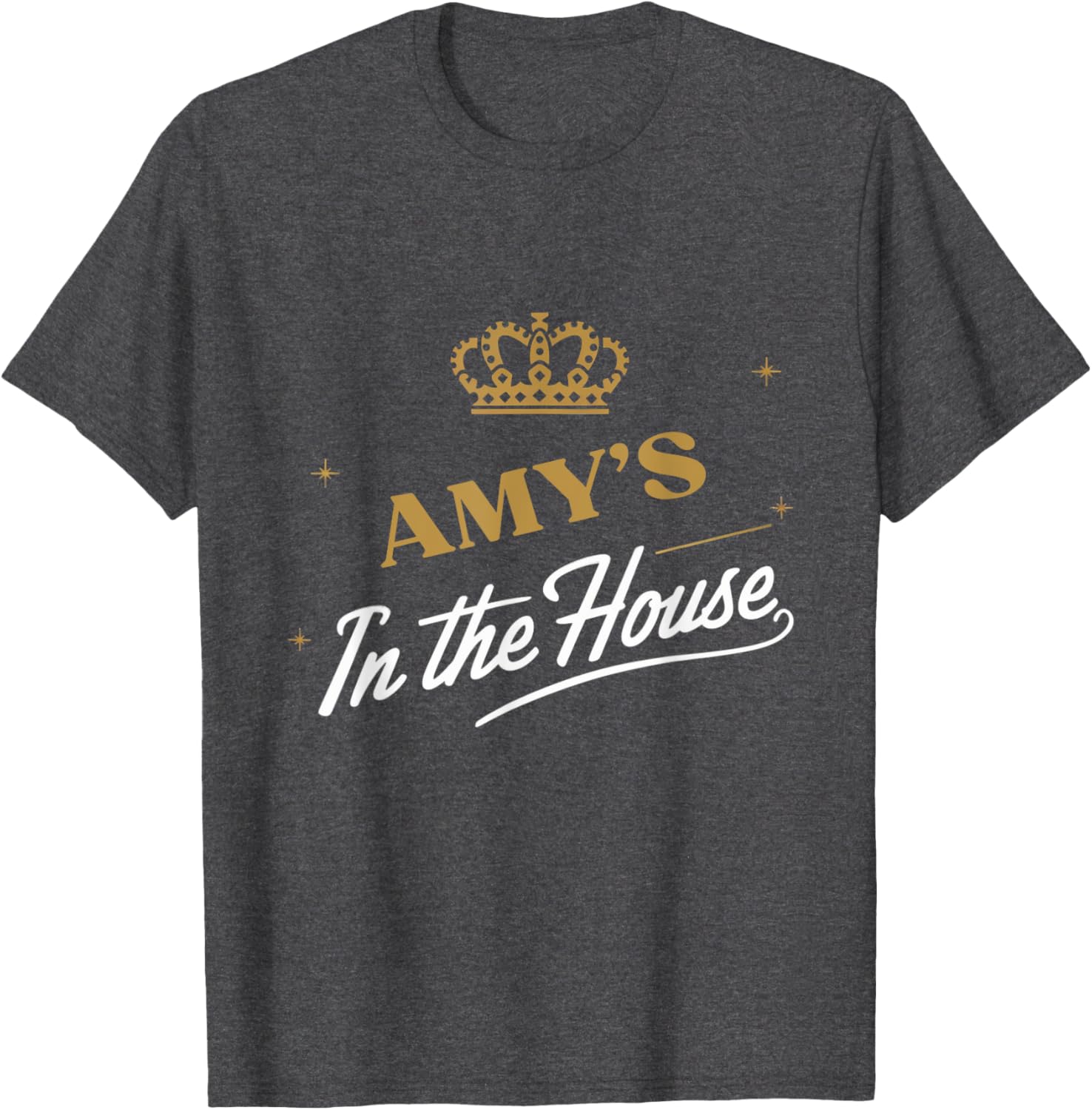 Amy's In The House Funny T-Shirt for Women: Trendy Casual Wear - 6