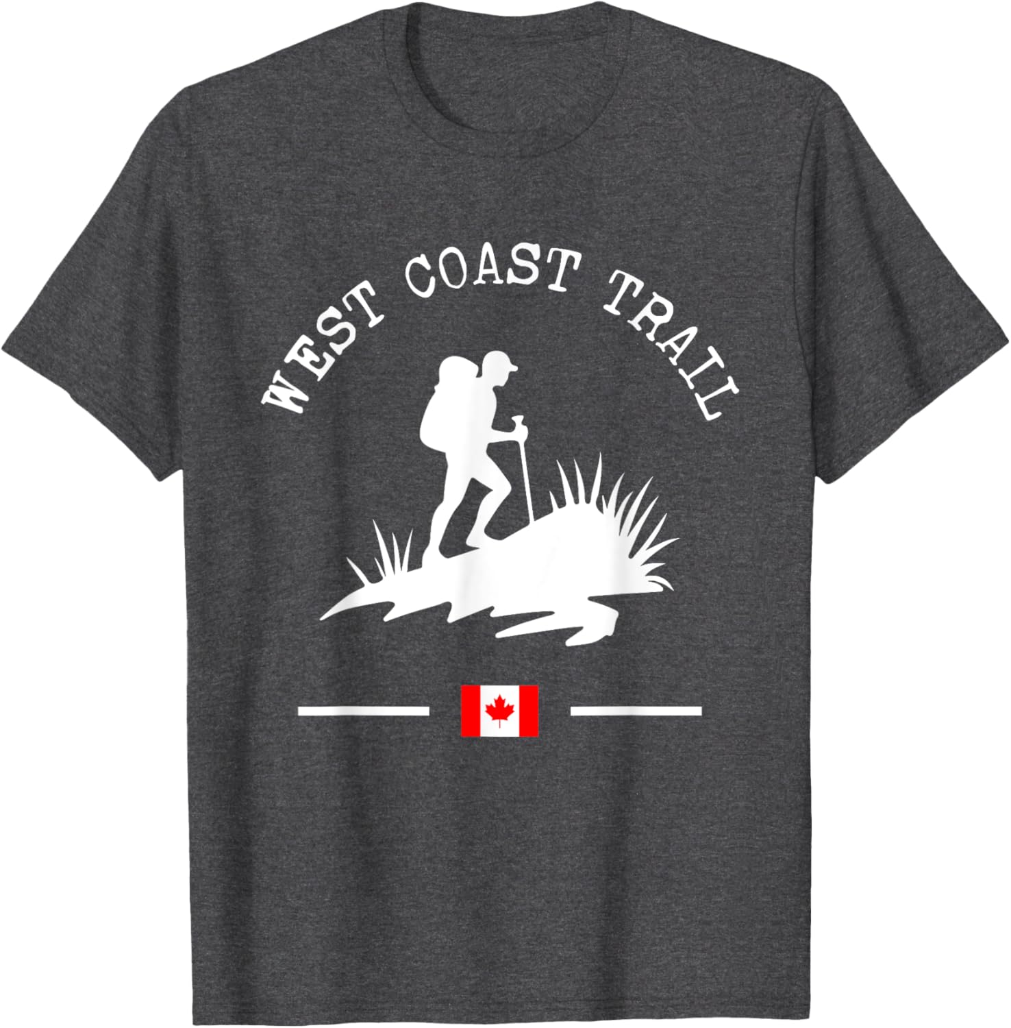 West Coast Trail Hiker Dominion Trekking T-Shirt for Outdoor Adventures - 1