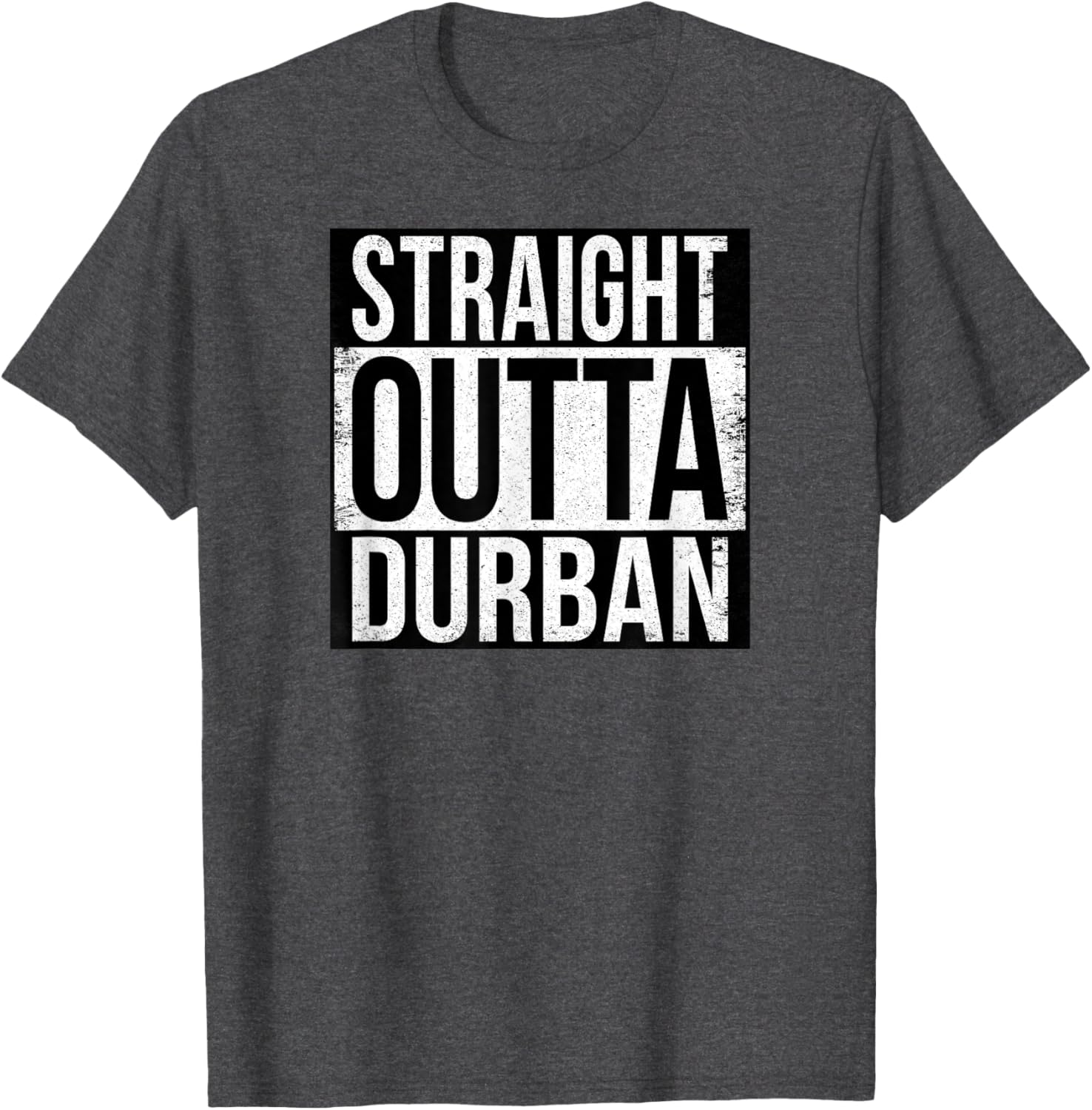 Straight Outta Durban Graphic T-Shirt for Trendy Casual Style - 24
