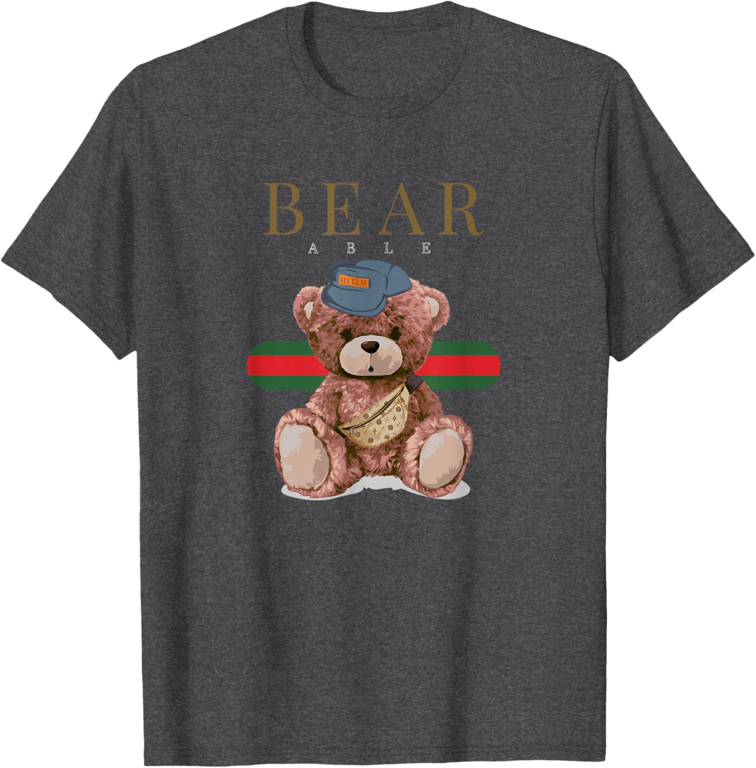 Bear Gangster Urban Graffiti T-Shirt Stylish Streetwear for Trendsetters - 9
