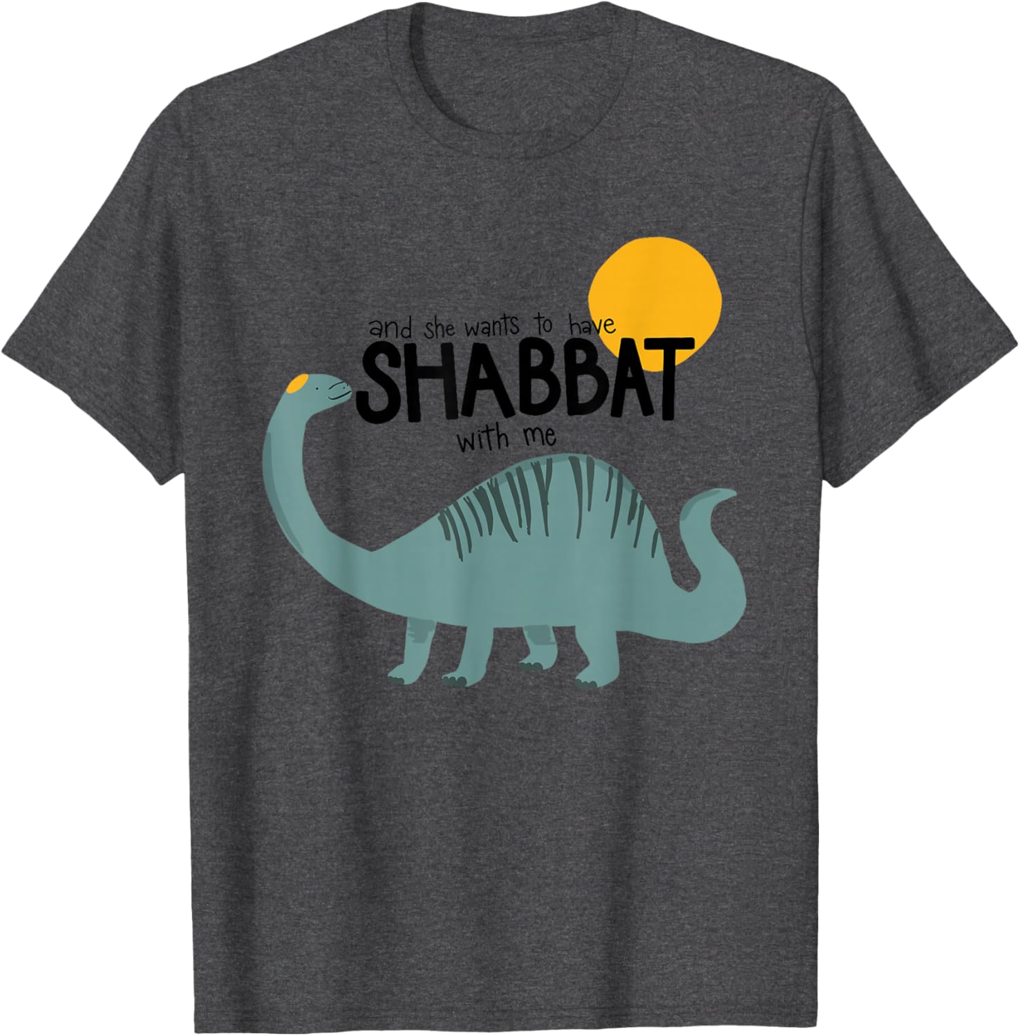 Toddler Shabbat T-Shirt - And She Wants To Celebrate Shabbat Together - 1