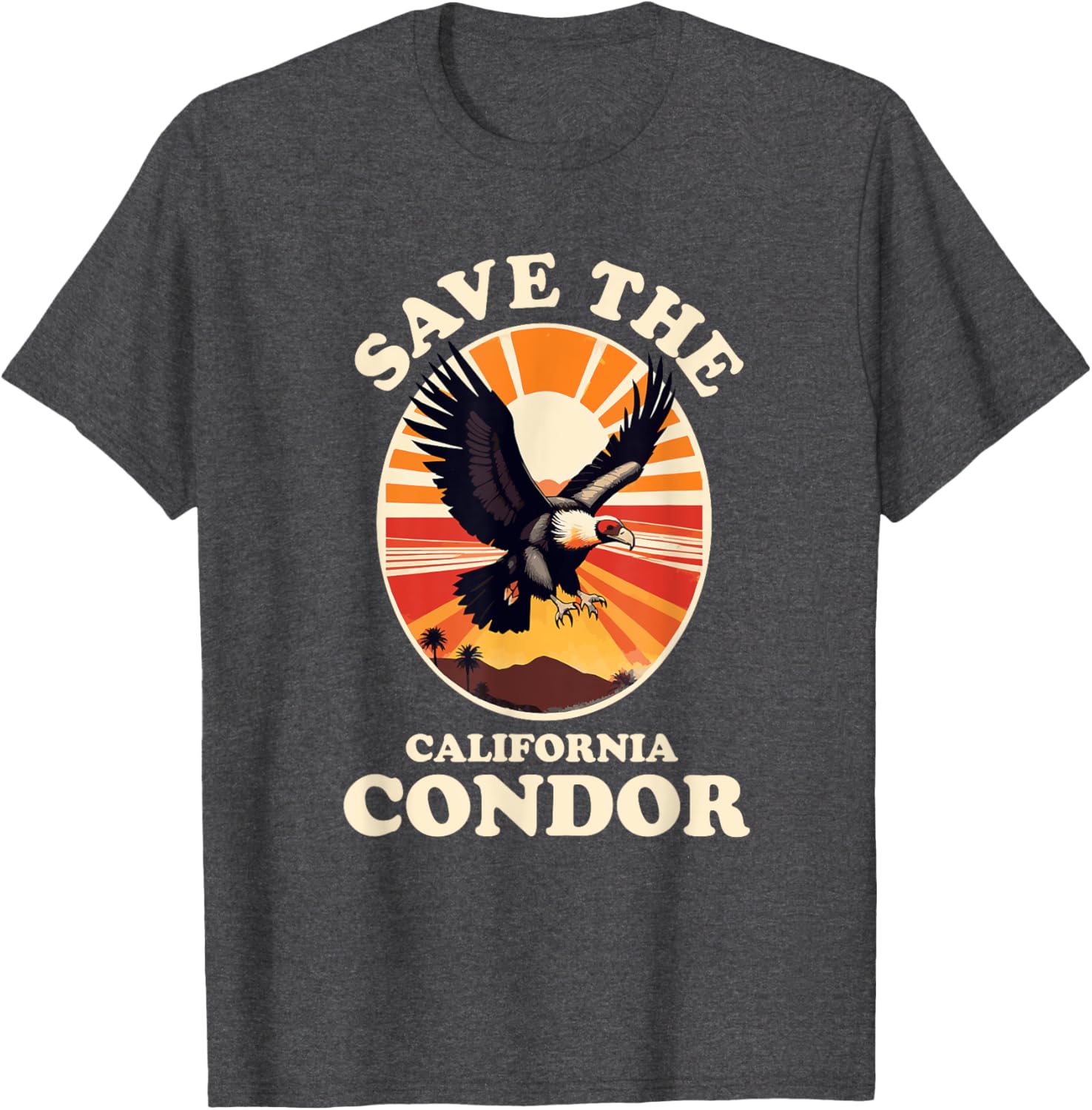 Save the California Condor T-Shirt for Bird Lovers and Nature Enthusiasts - 2