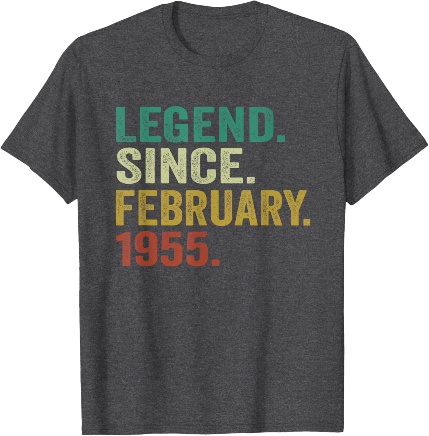 70th Birthday T-Shirt Celebrating 70 Years of Legend Since 1955 - 18