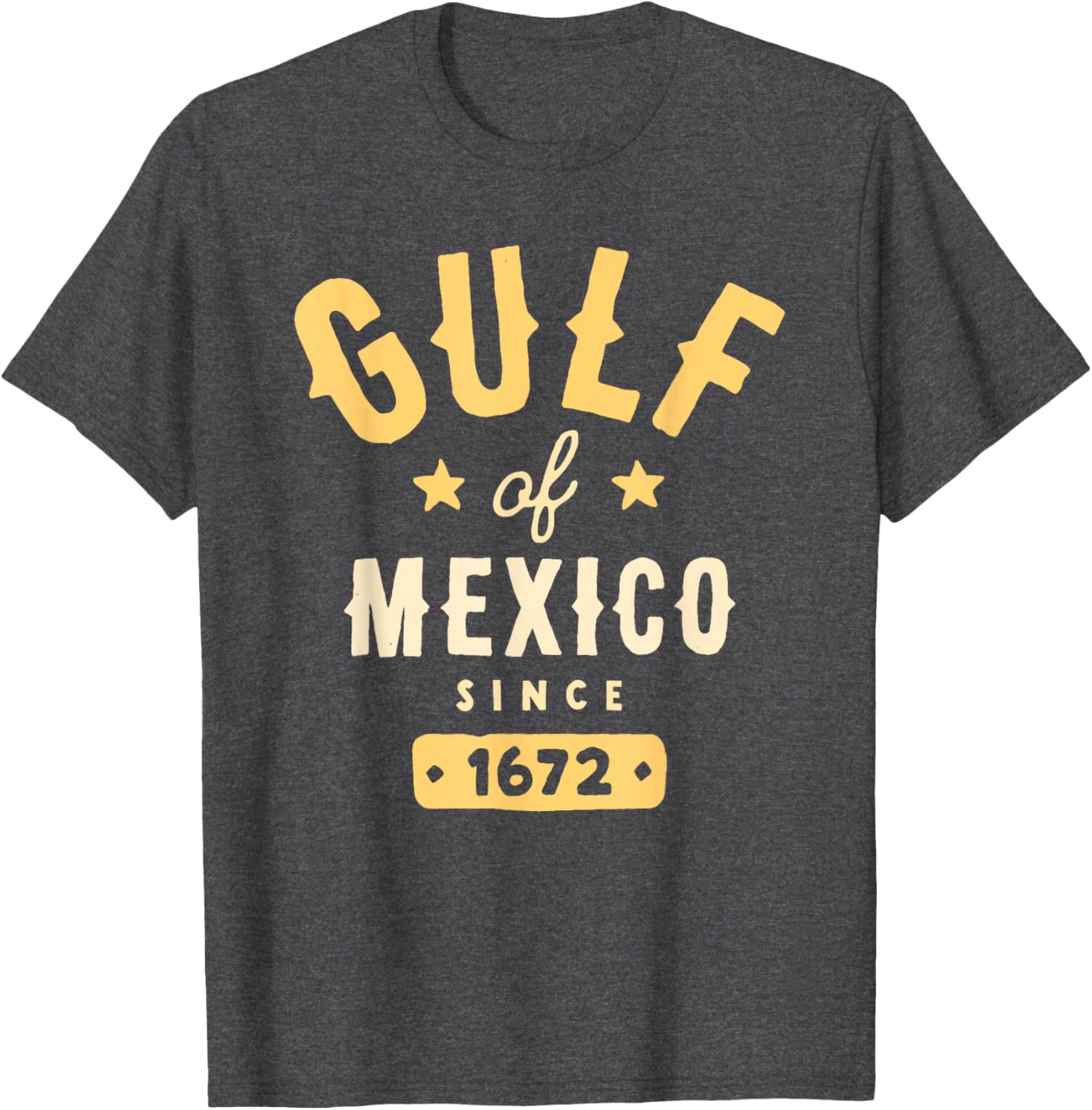 Gulf of Mexico Since 1672 T-Shirt – Vintage Style for Beach Lovers - 11
