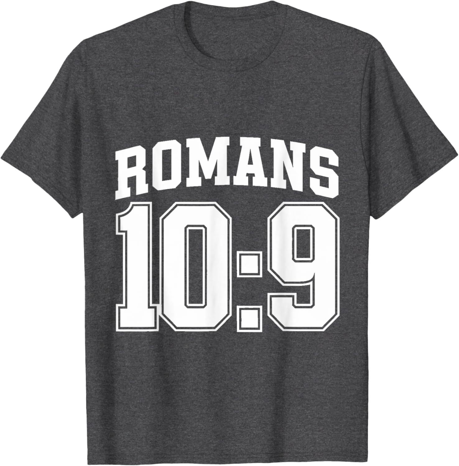 Romans 10:9 Christian Sports Jersey Motivational T-Shirt for All Fans - 15