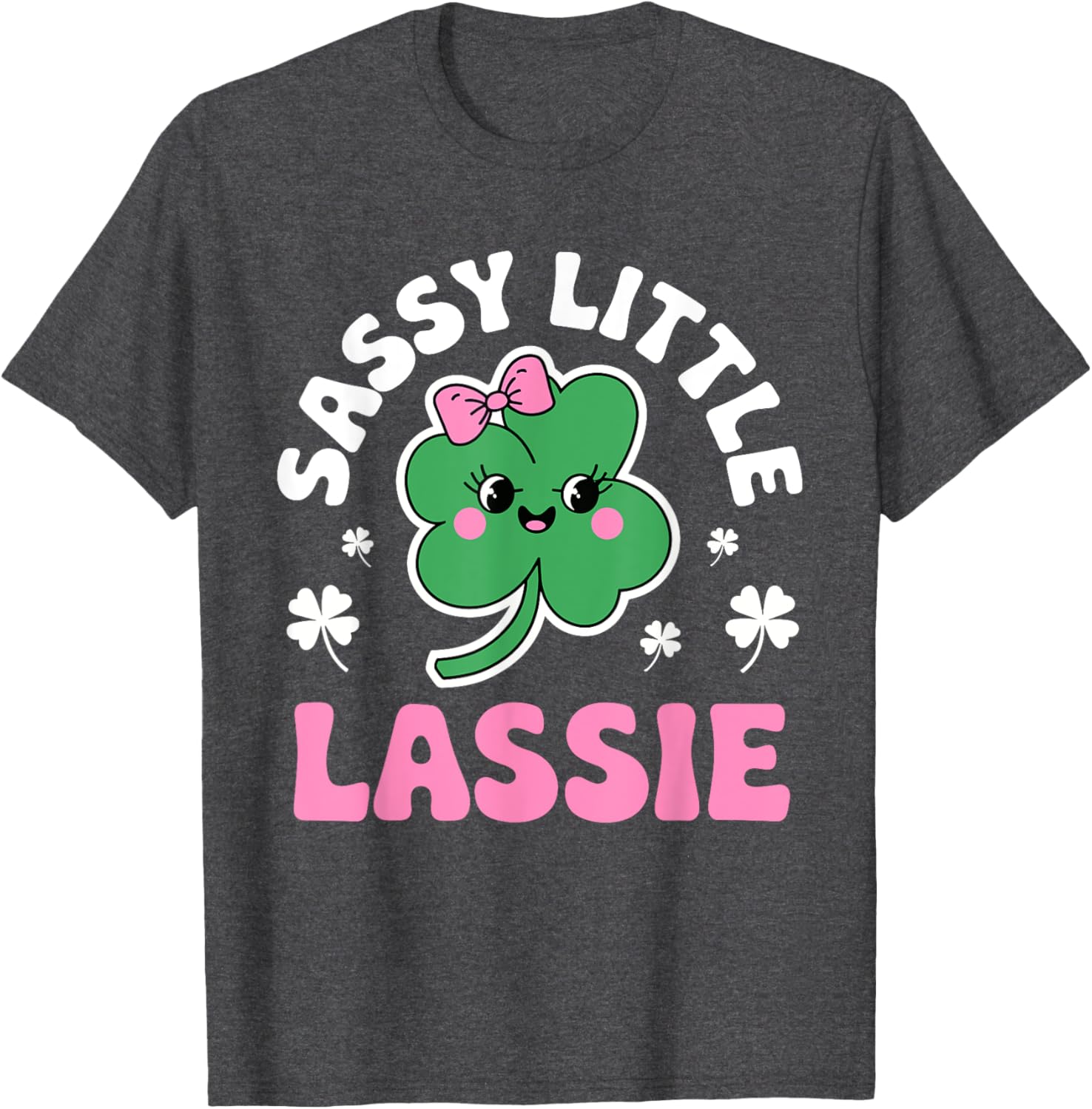 Sassy Little Lassy Girls St Patricks Day T-Shirt Irish Outfit - 14