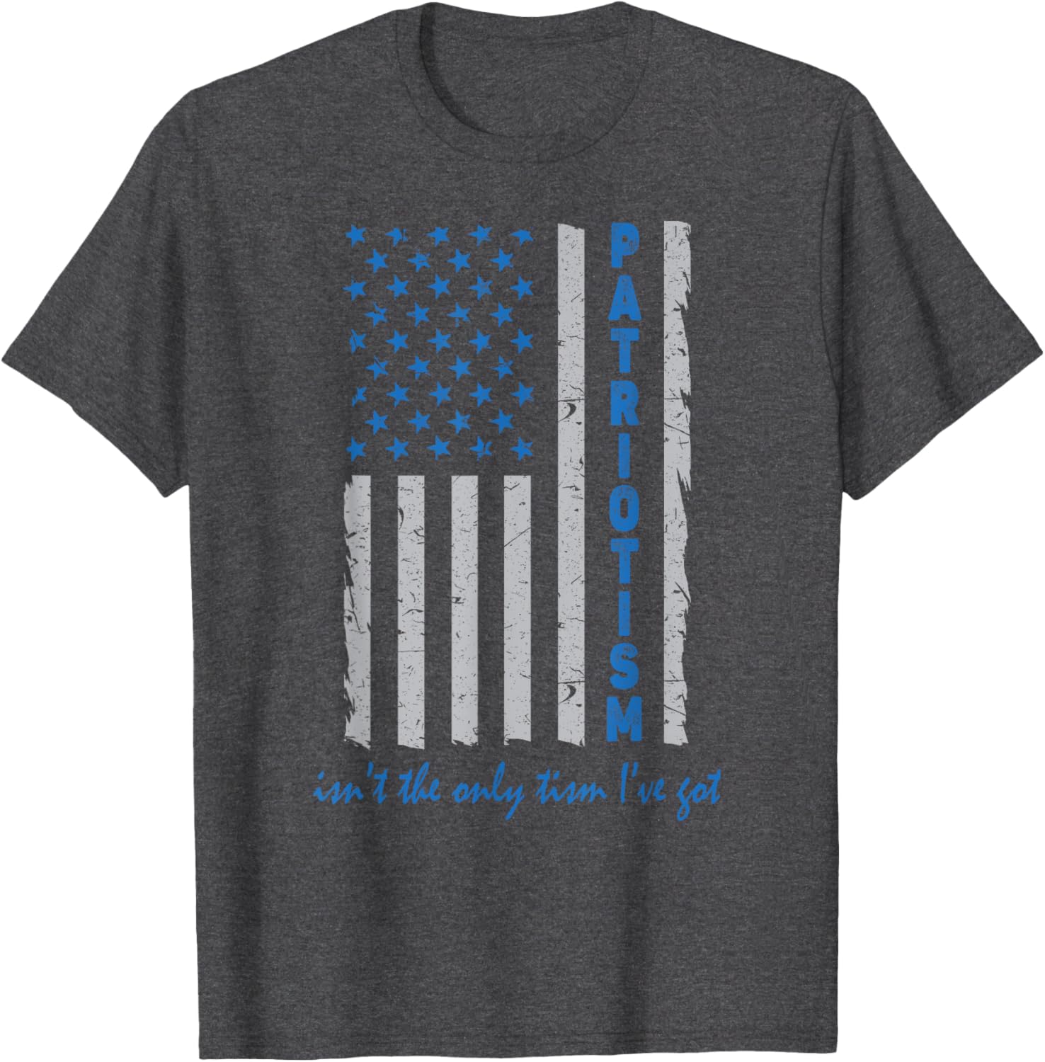 American Flag Autism T-Shirt for Proud Patriots - Unique and Fun Design - 16