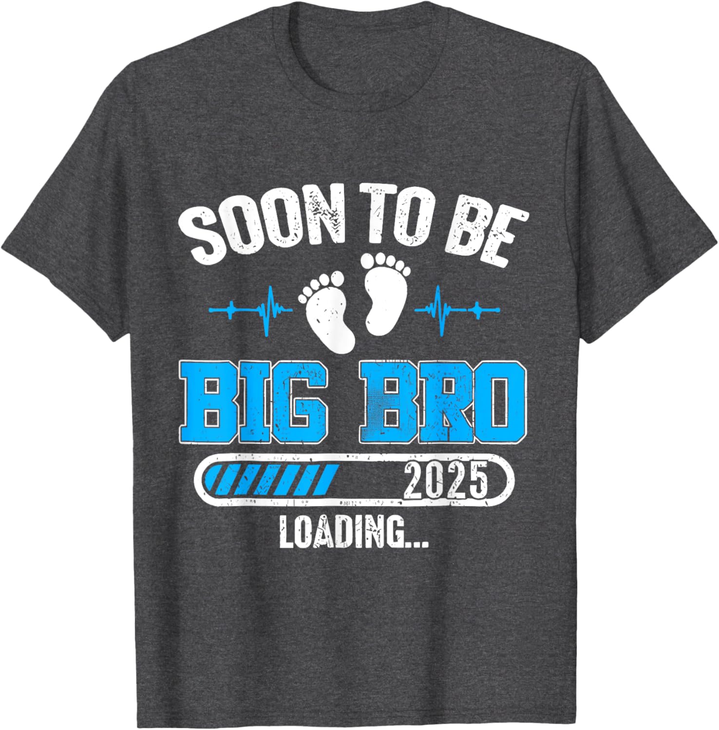 Soon To Be Big Brother 2025 Loading Pregnancy Announcement T-Shirt - 16