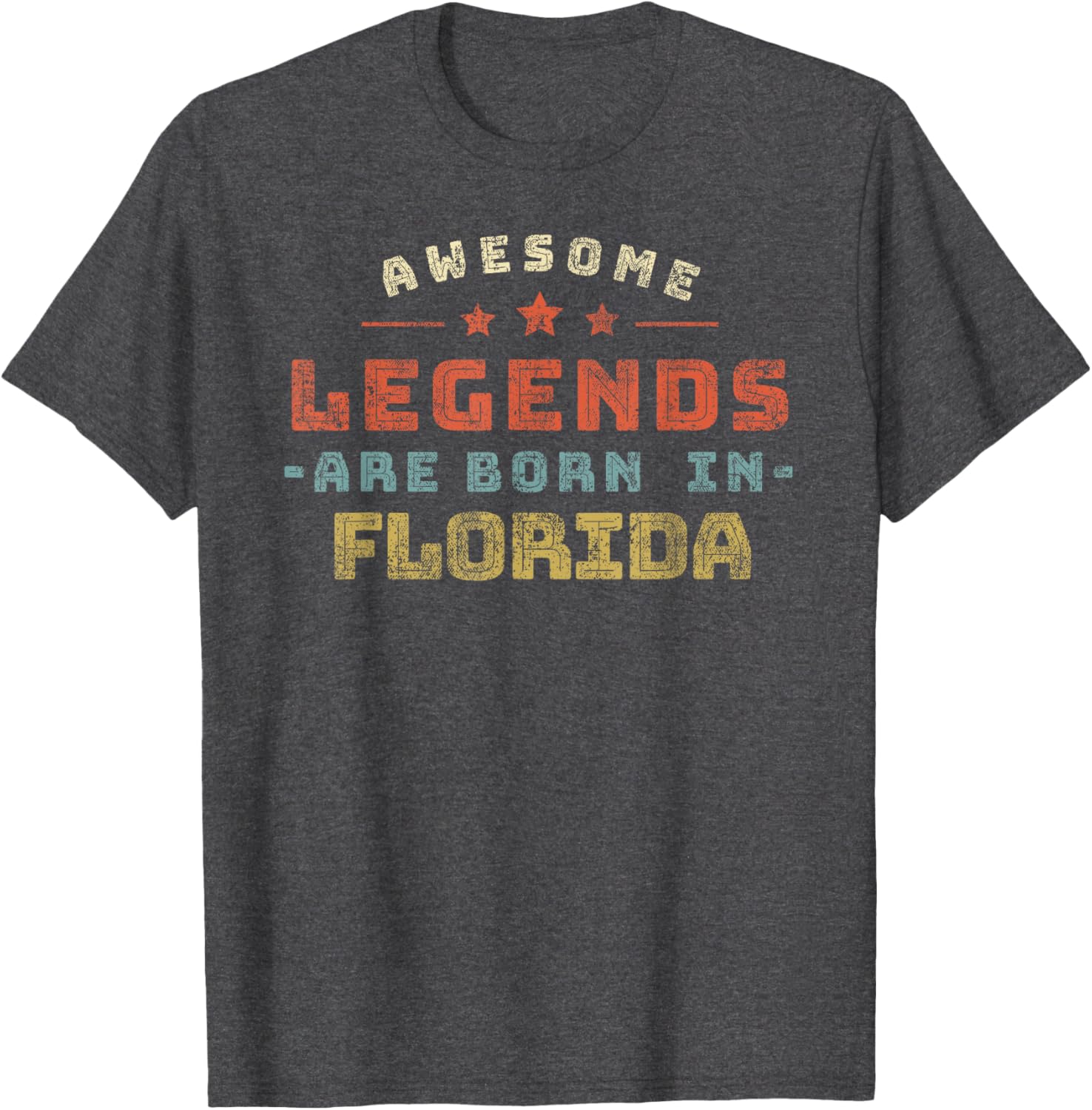 Vintage Florida Birthday T-Shirt for Men and Women - Unique Gift Idea - 9