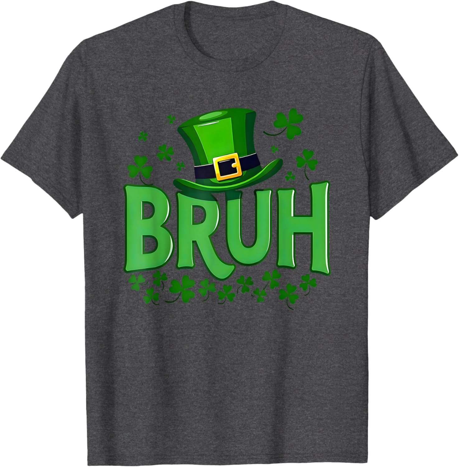 Cool Bruh Dabbing Shamrock T-Shirt for St Patricks Day Teens and Kids - 3