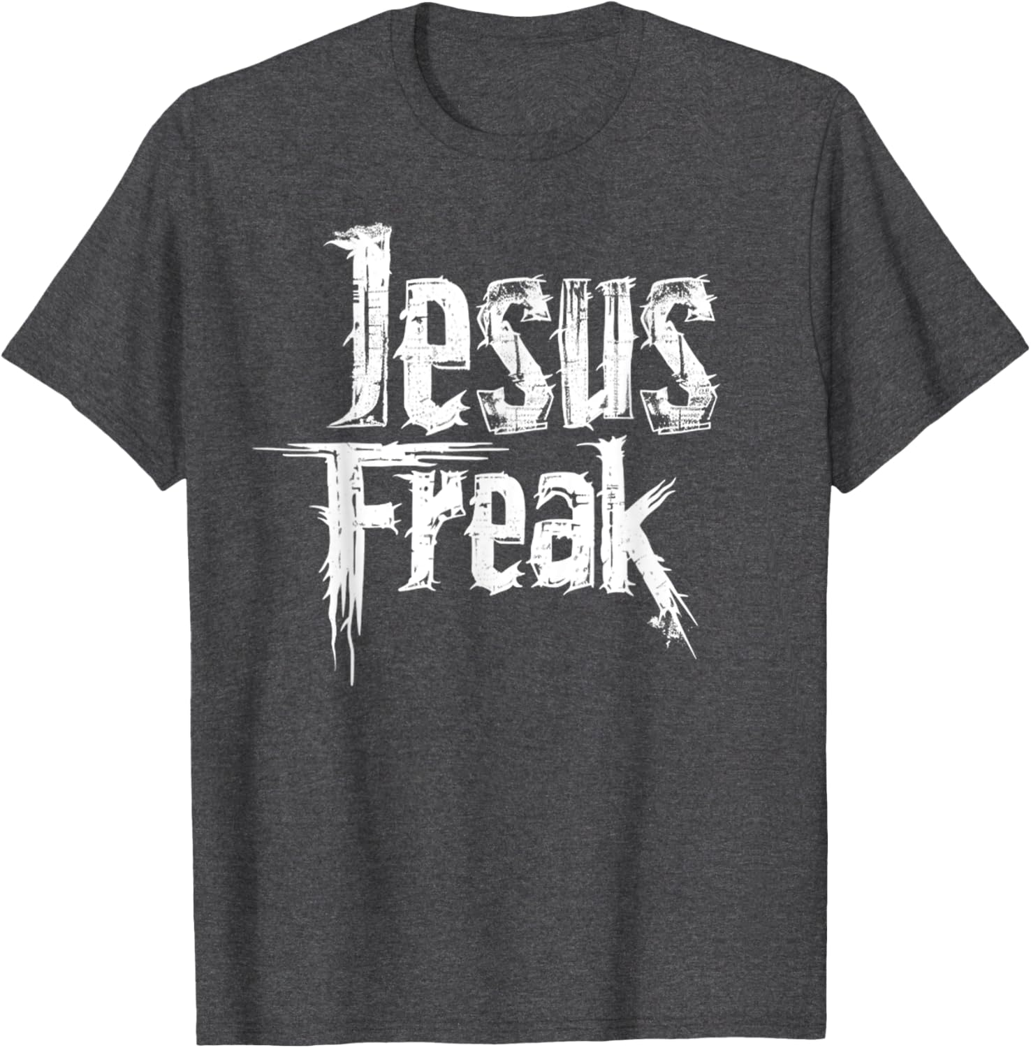Vintage Jesus Freak Grunge Style T-Shirt for Christian Fashion Lovers - 22