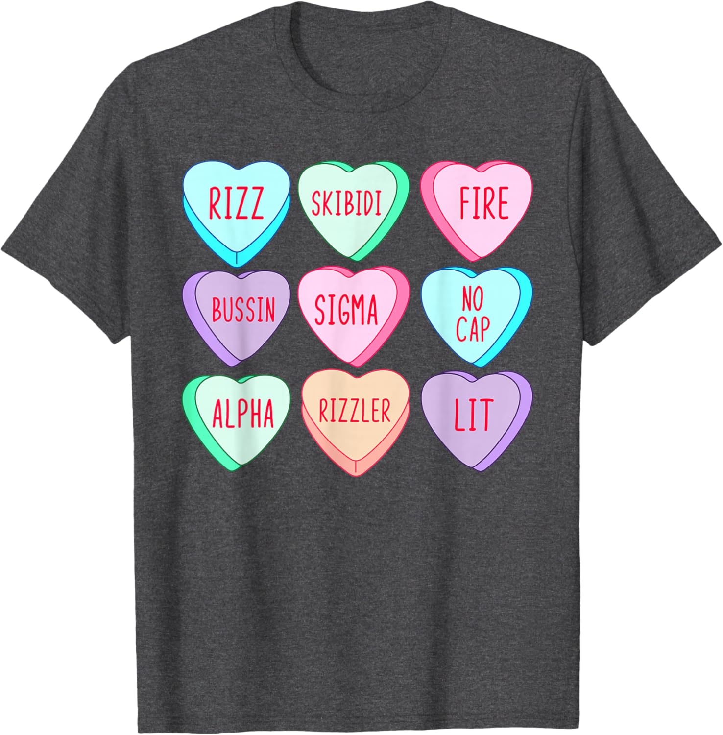 Funny Skibidi Valentine's Day Rizz T-Shirt for Lovable Couples - 23