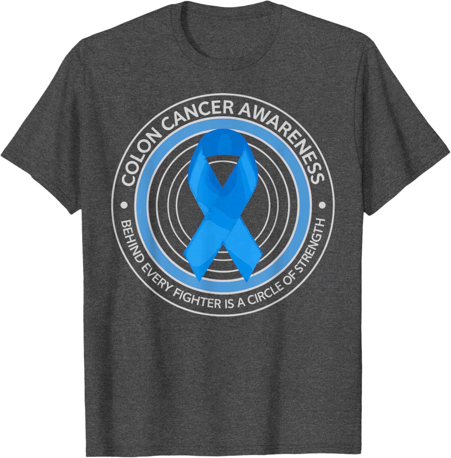 Colon Cancer Awareness T-Shirt for Colorectal Cancer Month Celebration - 9