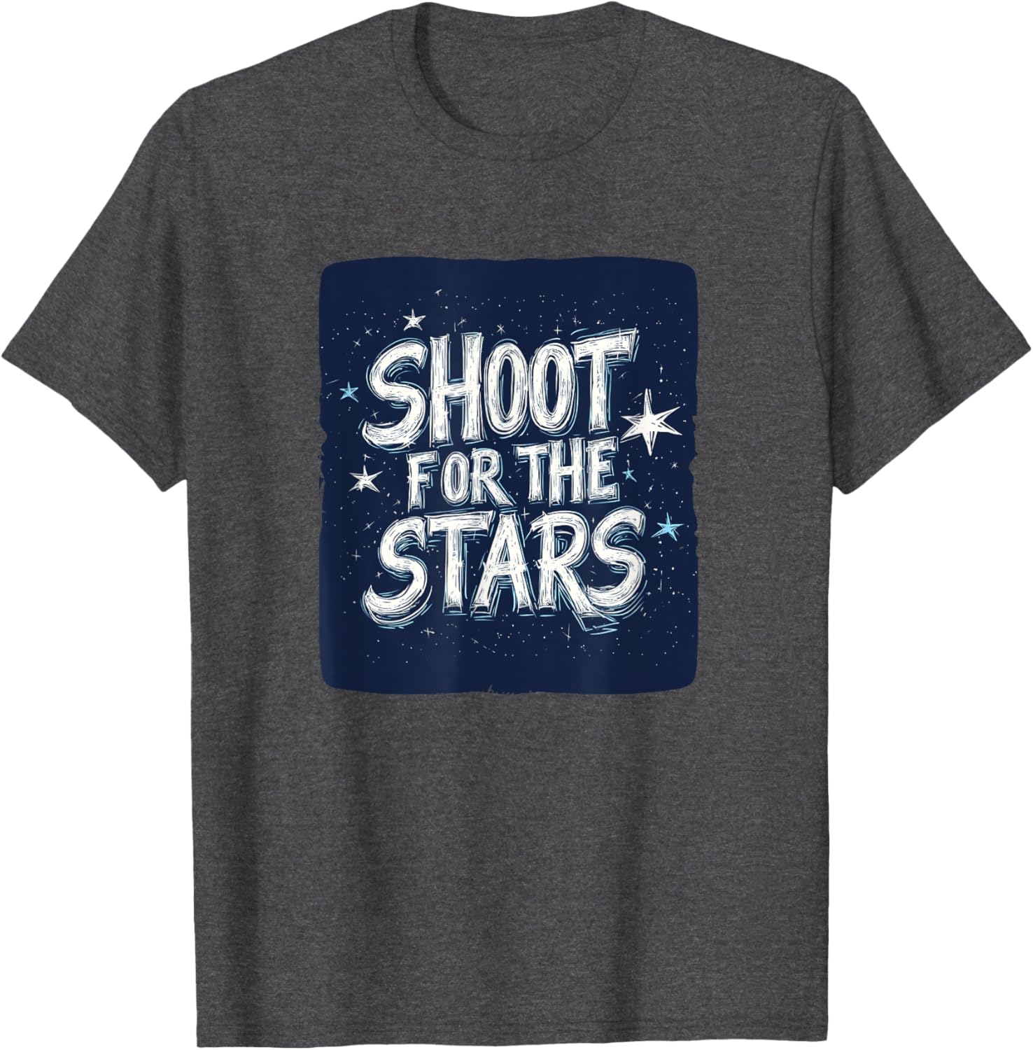 Awesome Shoot for the Stars Statement T-Shirt for Trendy Style - 5