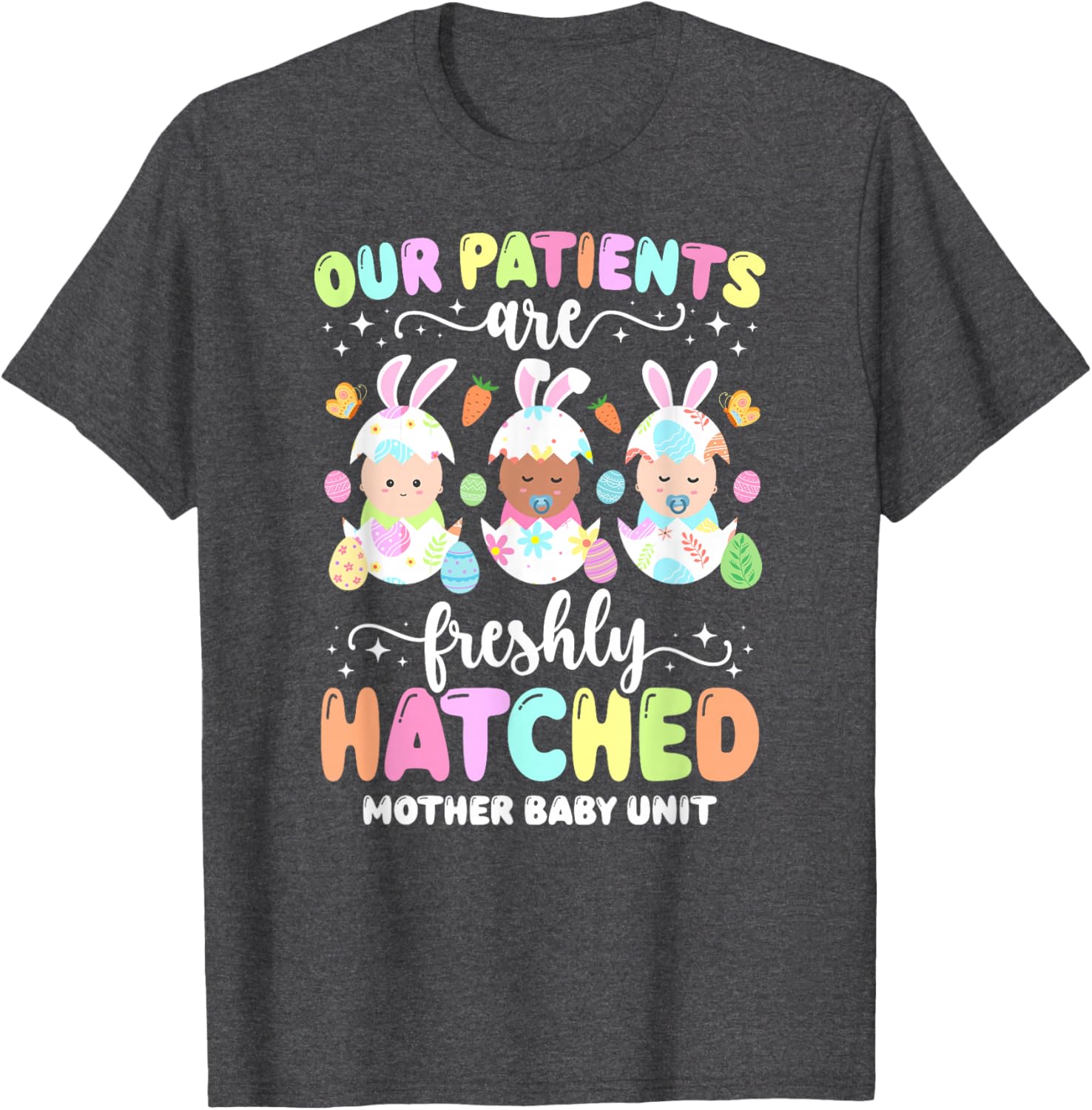 Adorable Bunny Nurse Easter T-Shirt for Mother and Baby, Perfect Gift - 15