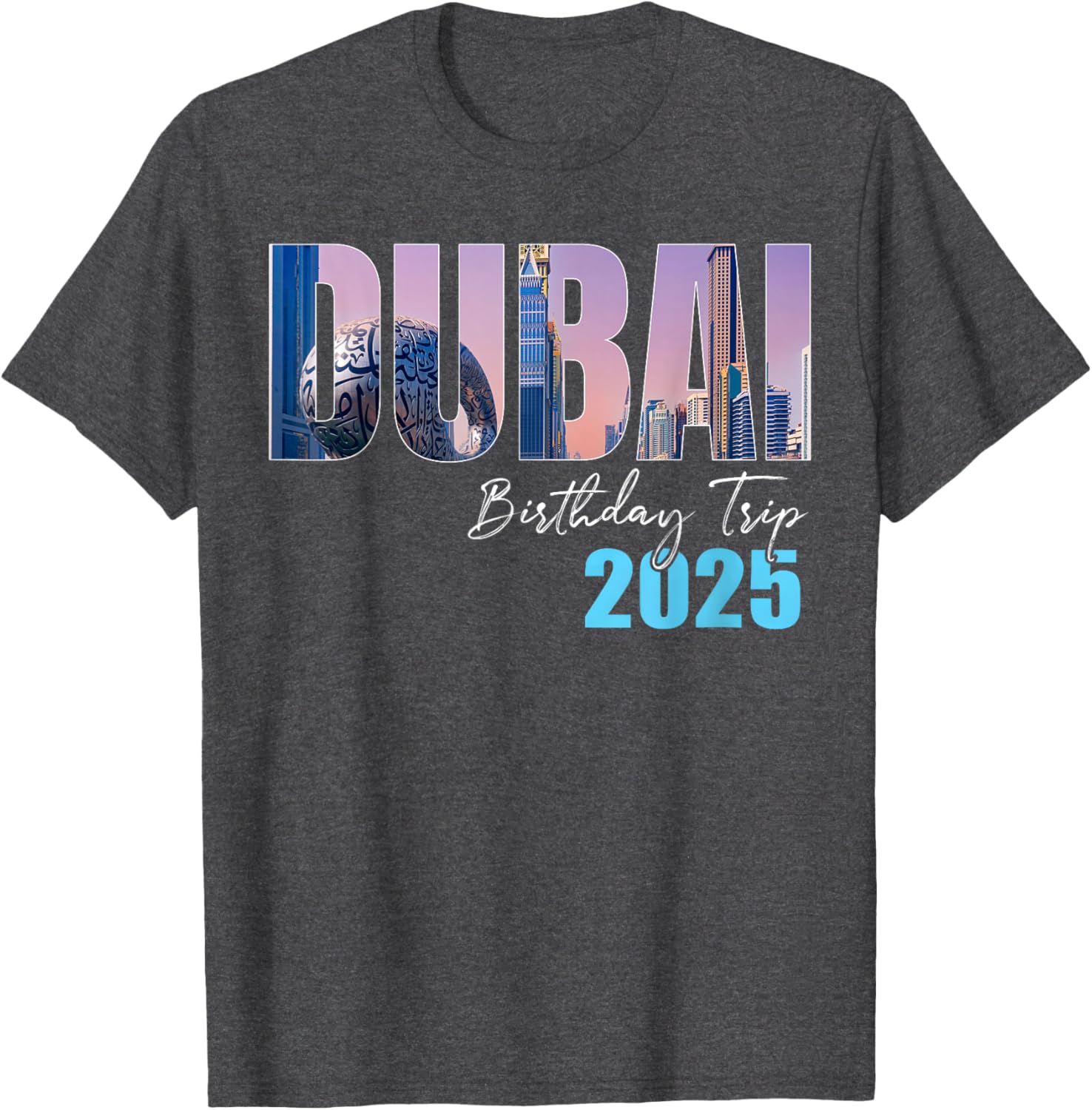 Celebrate in Style with Dubai Birthday Trip Cruise T-Shirt for 2025 - 1