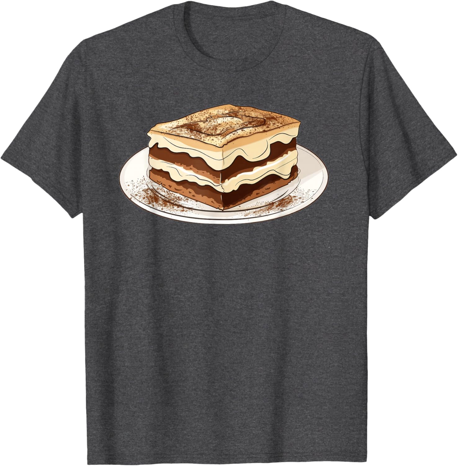 Tiramisu Funny T-Shirt for Food Lovers – Unique and Playful Design - 2