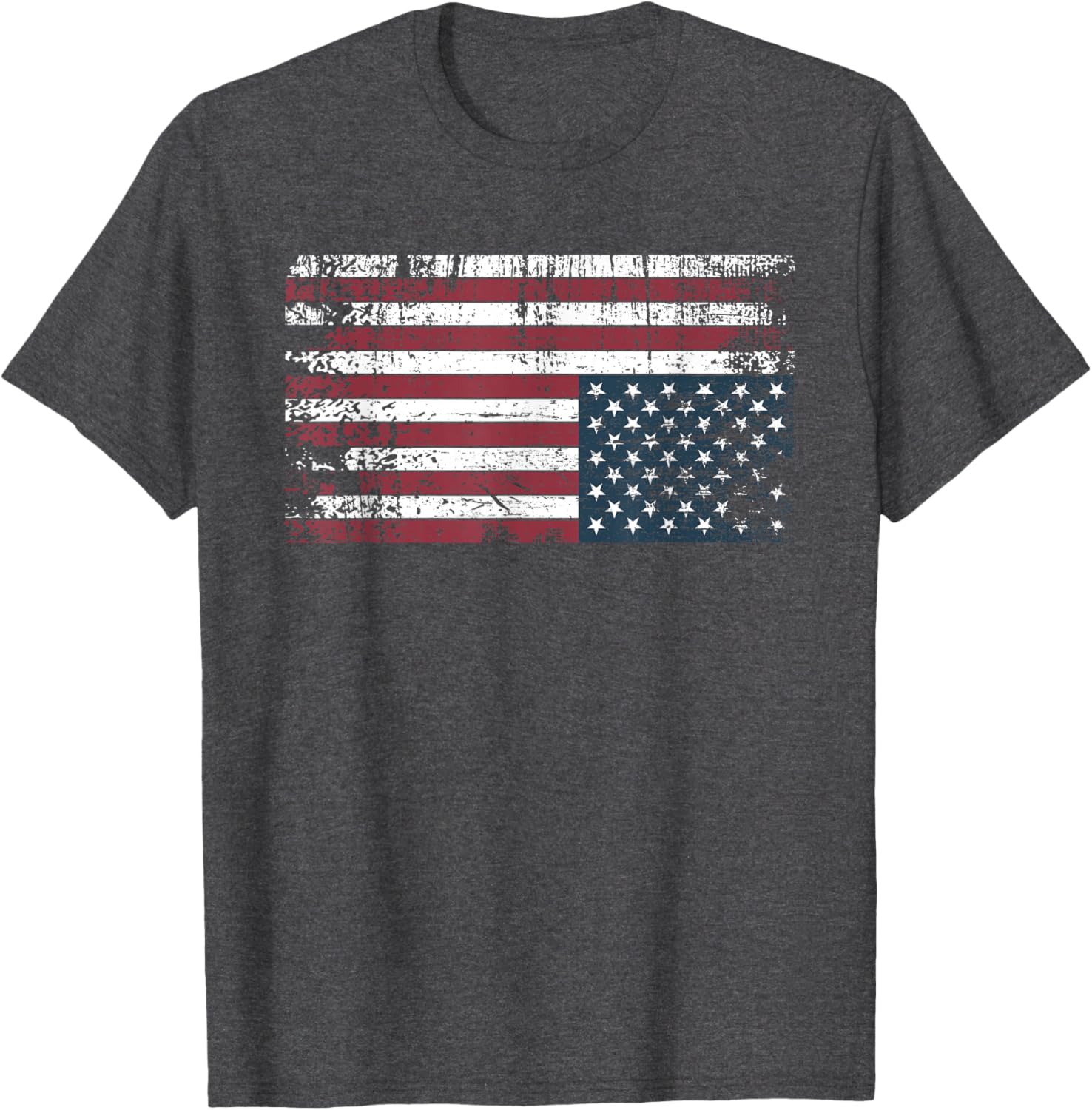Vintage Upside Down American Flag T-Shirt for Proud USA Patriots - 4
