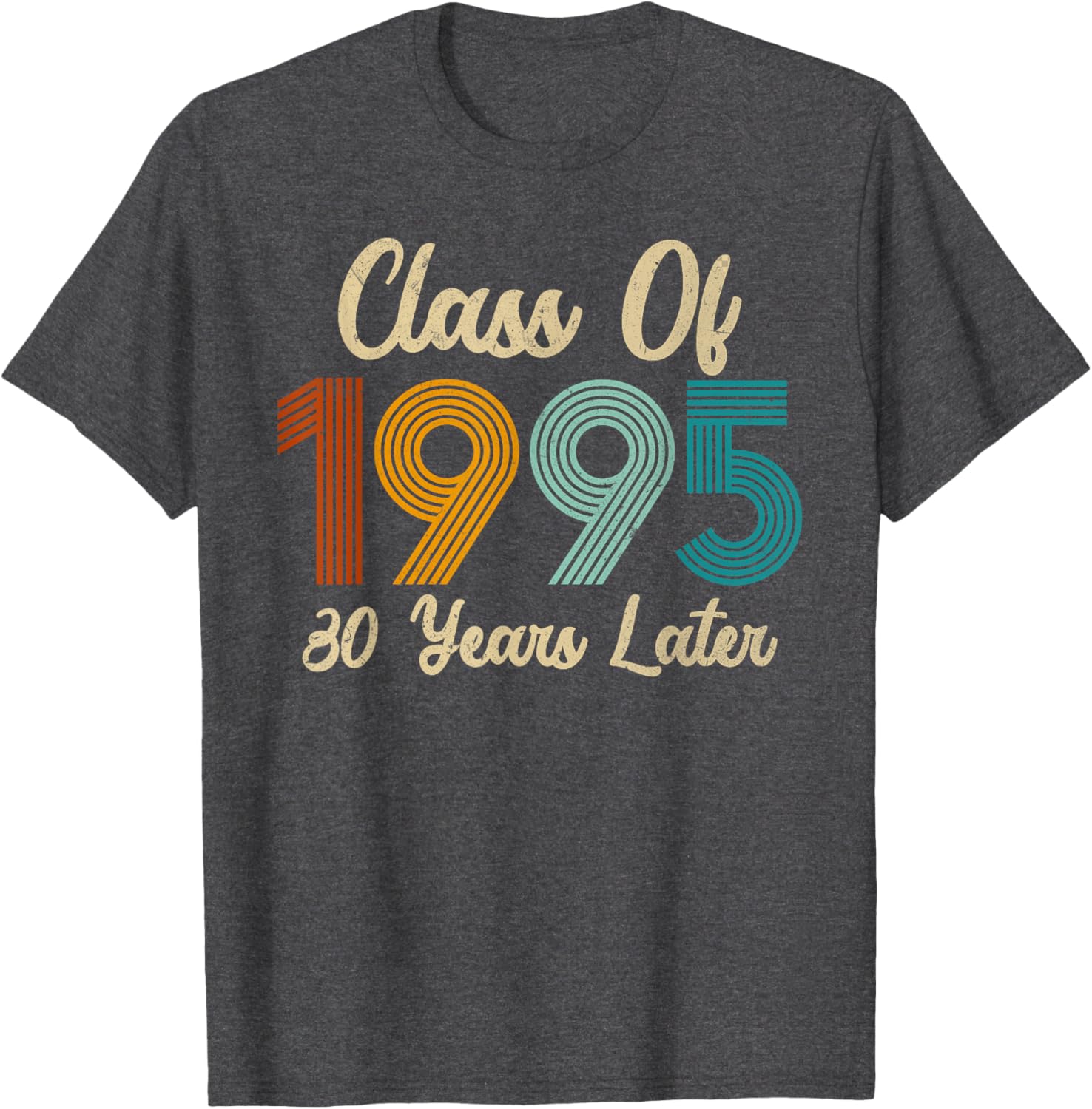 Vintage Class of 1995 Reunion T-Shirt for 30th Year Alumni Celebration - 9