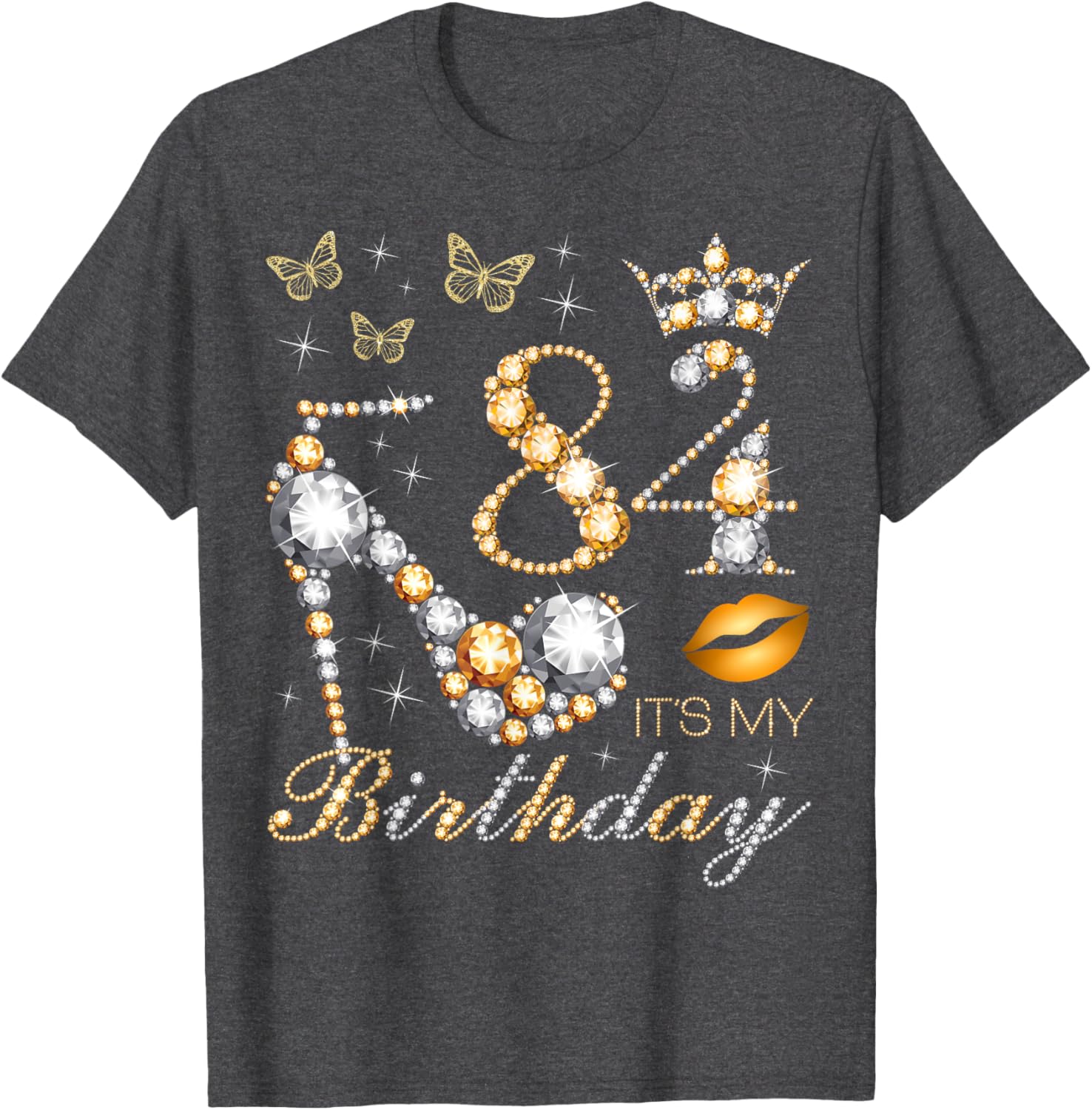 Celebrate Your 84th Birthday in Style with this B-Day Queen T-Shirt - 11