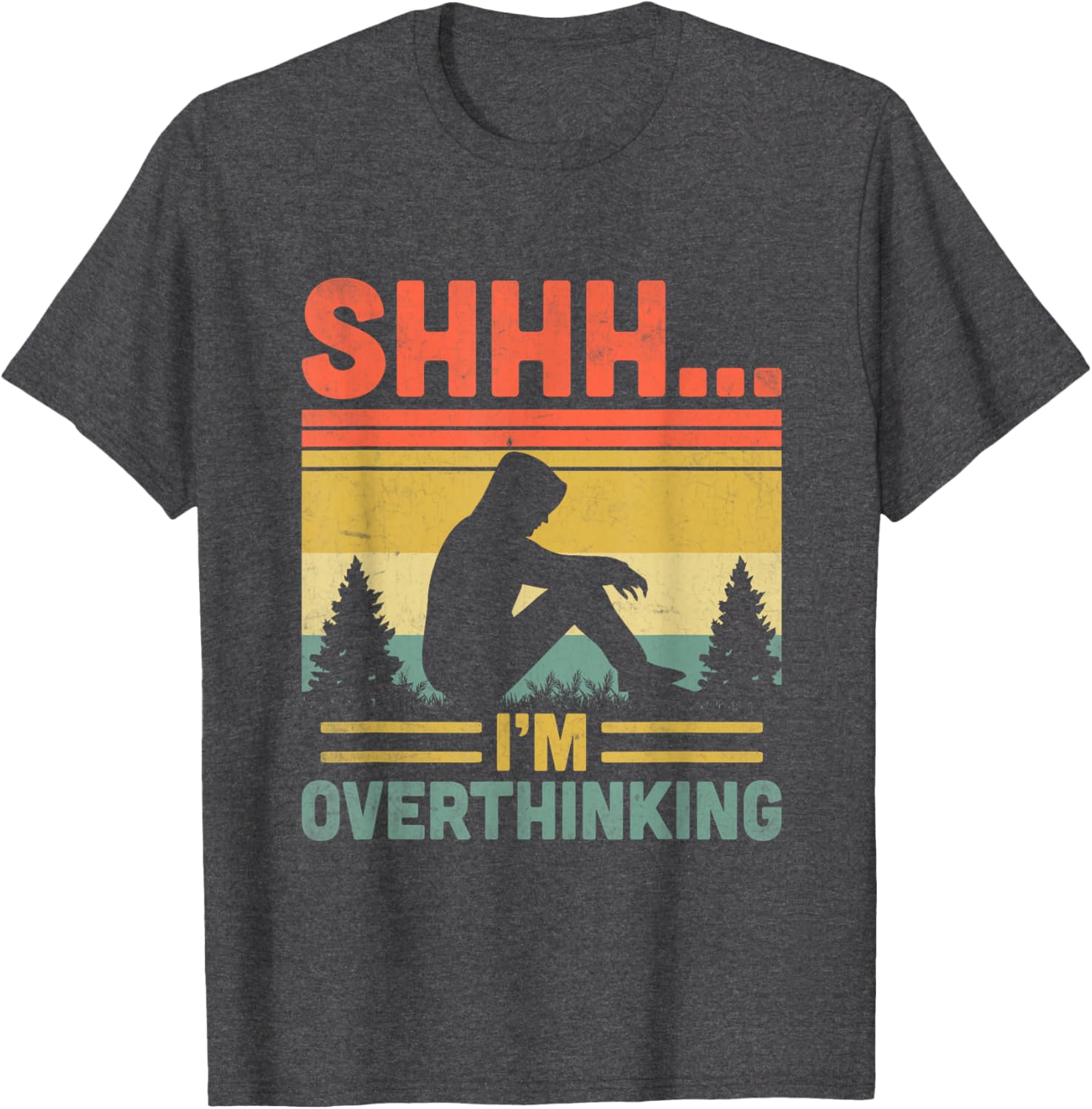Shhh I’m Overthinking T-Shirt for Introverts – Funny & Cozy Apparel - 13