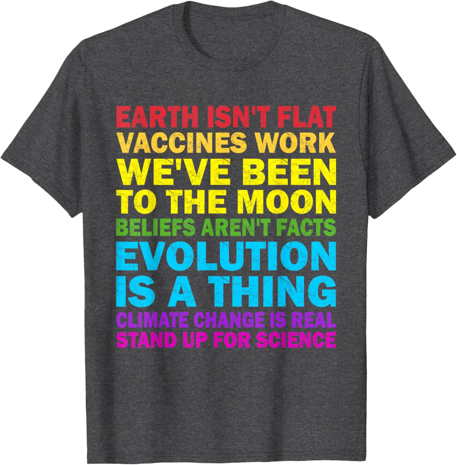 Support Science with a Colorful Bold Design T-Shirt for Everyone - 1