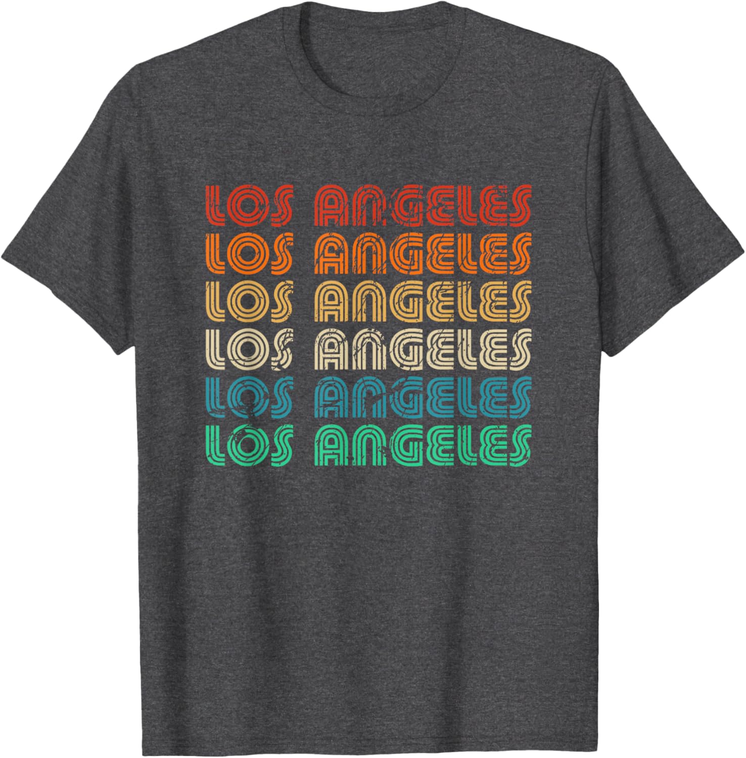 Los Angeles Vintage Retro T-Shirt California Style for Fashion Lovers - 3