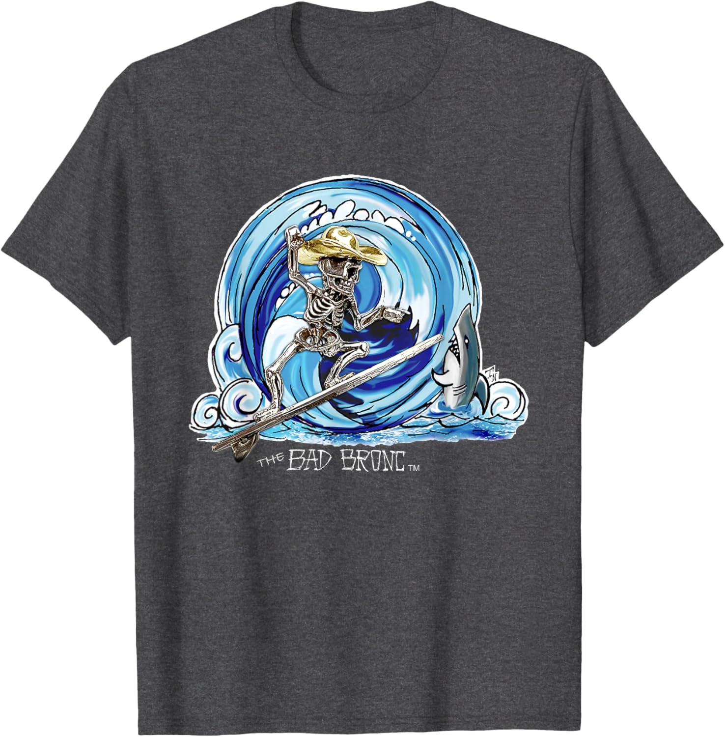 Surfin Cowboy Dude T-Shirt Fun and Stylish Apparel for Beach Lovers - 2