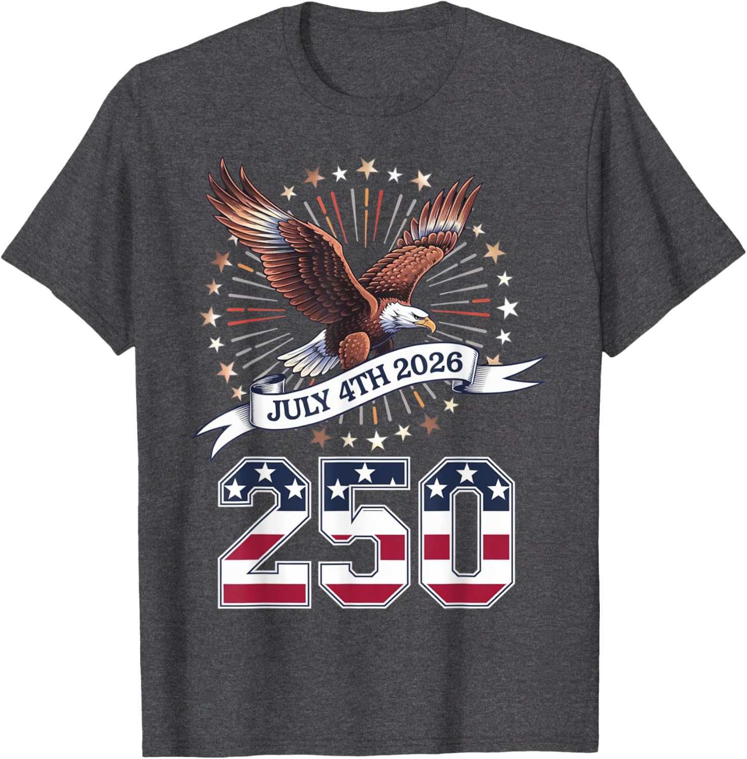 Celebrate 250 Years of Freedom with Our Patriotic July 4th T-Shirt - 4
