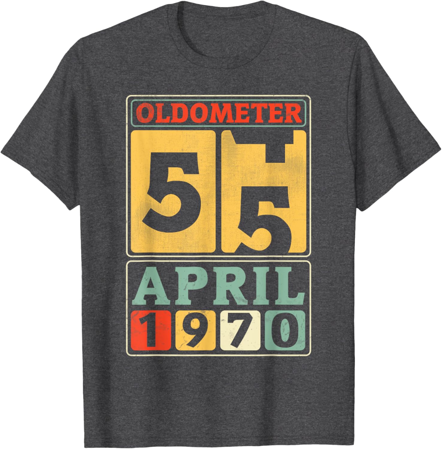 Vintage 55th Birthday T-Shirt for April 1970 Birthdays, Great Gift! - 18