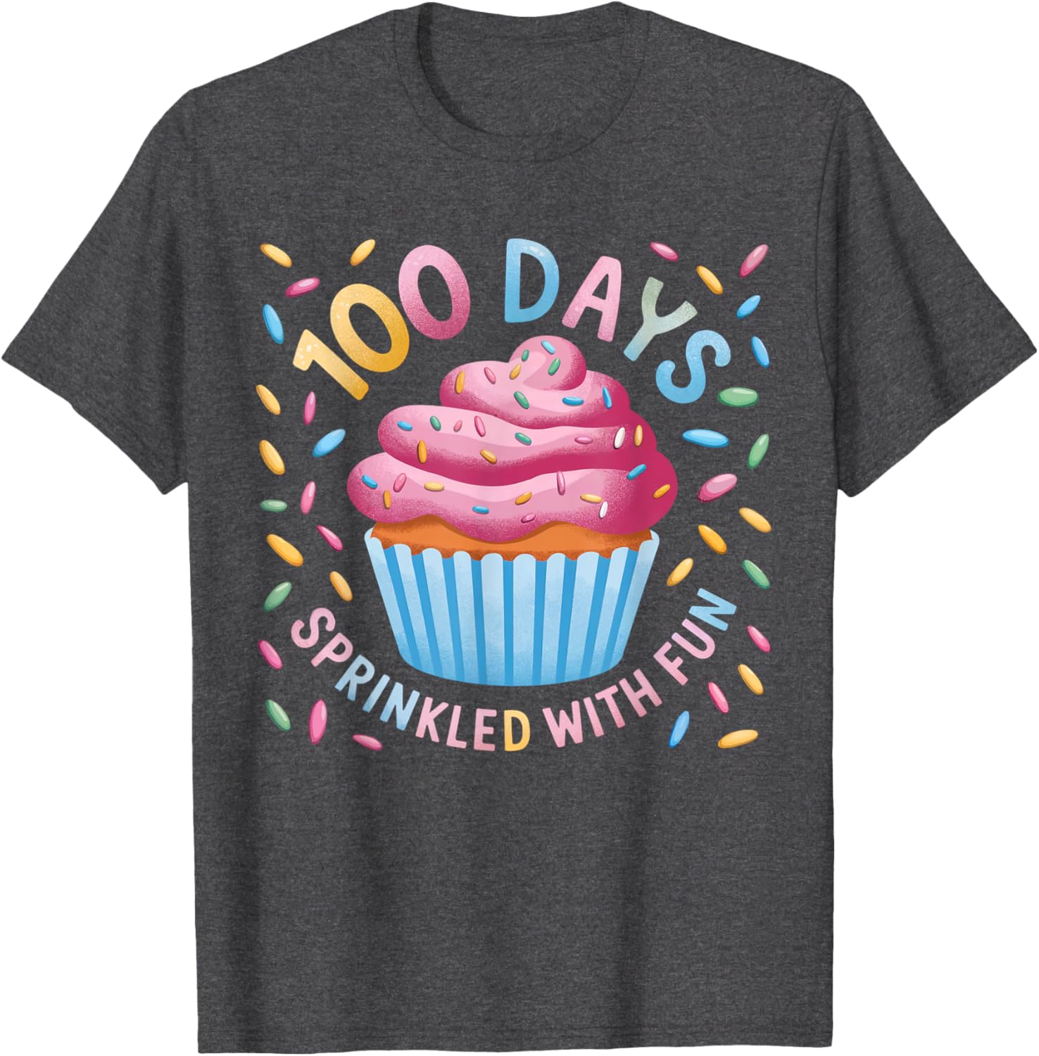 100 Days of Fun 100th Day of School Teacher T-Shirt for Girls - 8