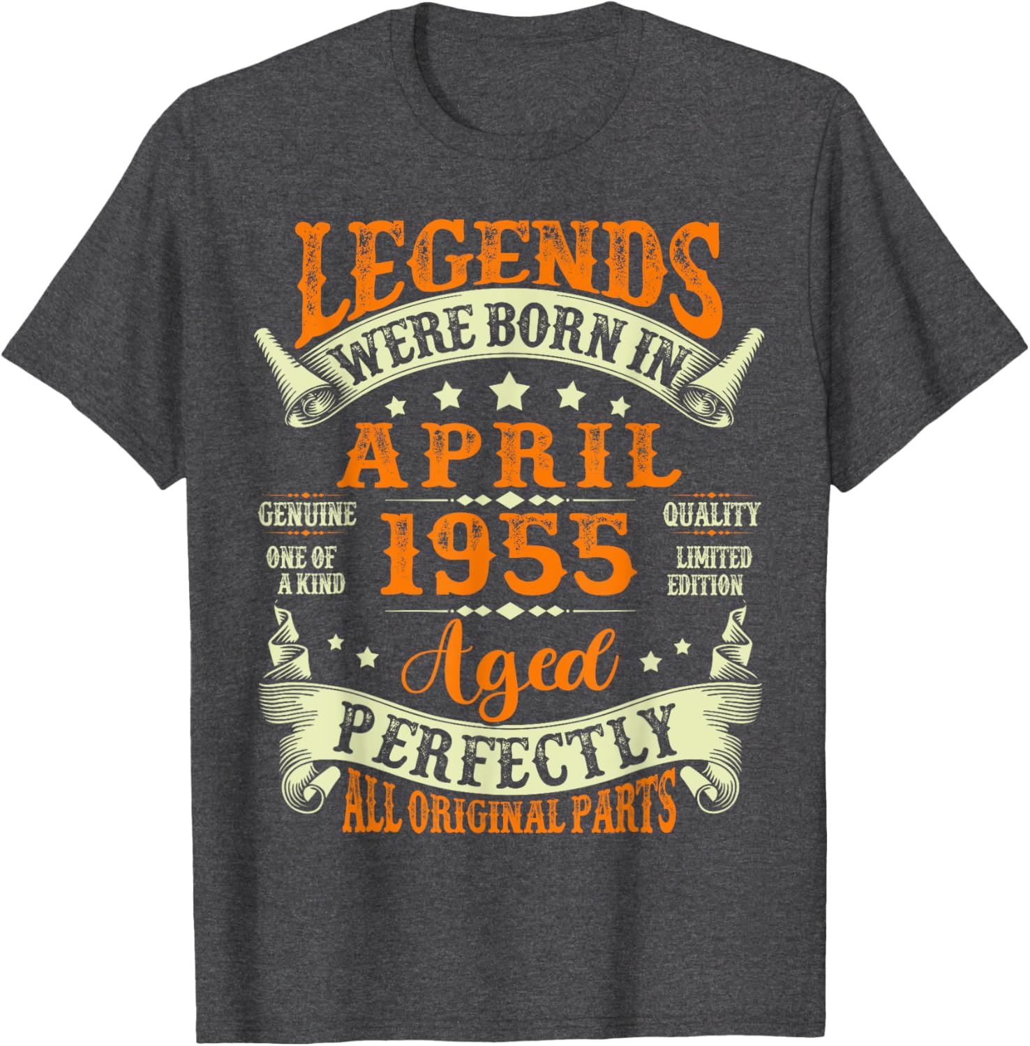 70th Birthday T-Shirt for Men and Women, Celebrate 70 Years of Legend - 2