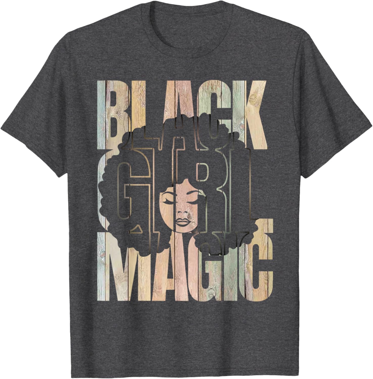 Black Girl Magic Melanin T-Shirt for Black History Month Celebration - 1