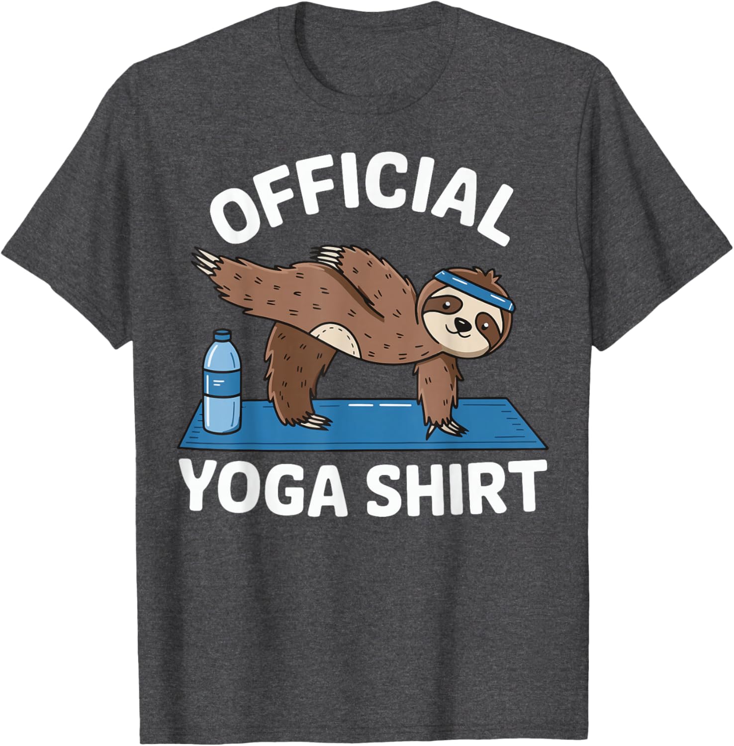 Sloth Yoga T-Shirt Cute and Comfy Apparel for Yoga Lovers - 1