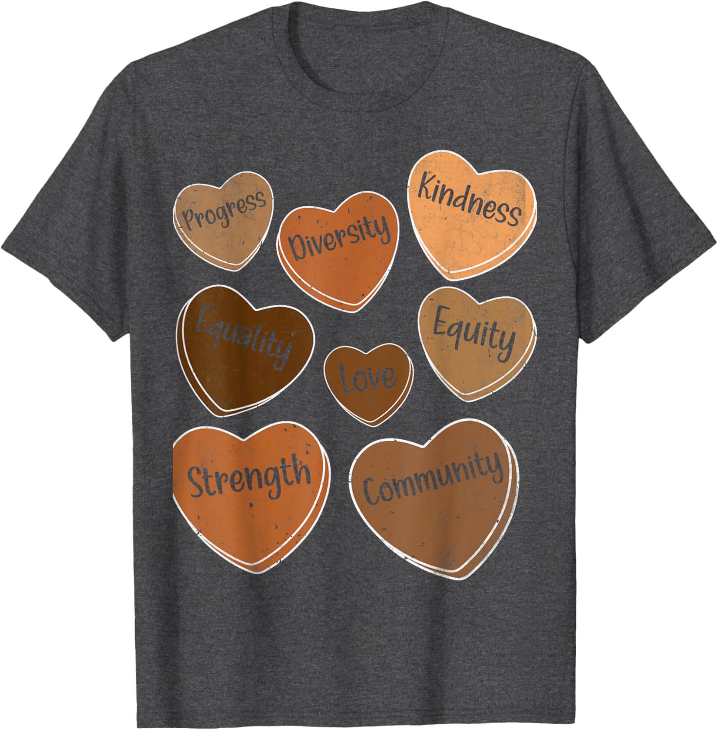 Celebrate Black History Month with Proud Black Women Heart T-Shirt - 13