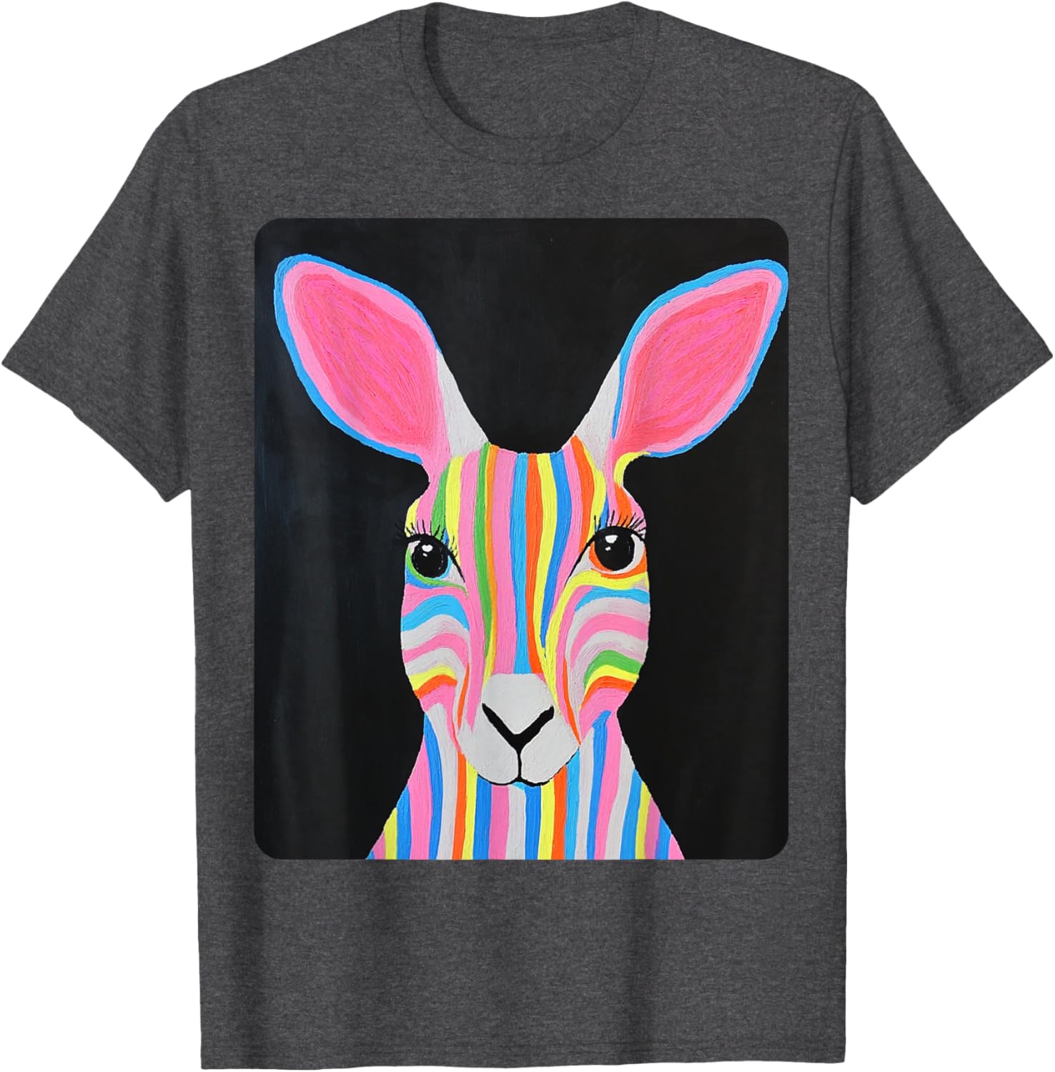 Vibrant Kangaroo Graphic T-Shirt for Style Lovers and Animal Fans - 22