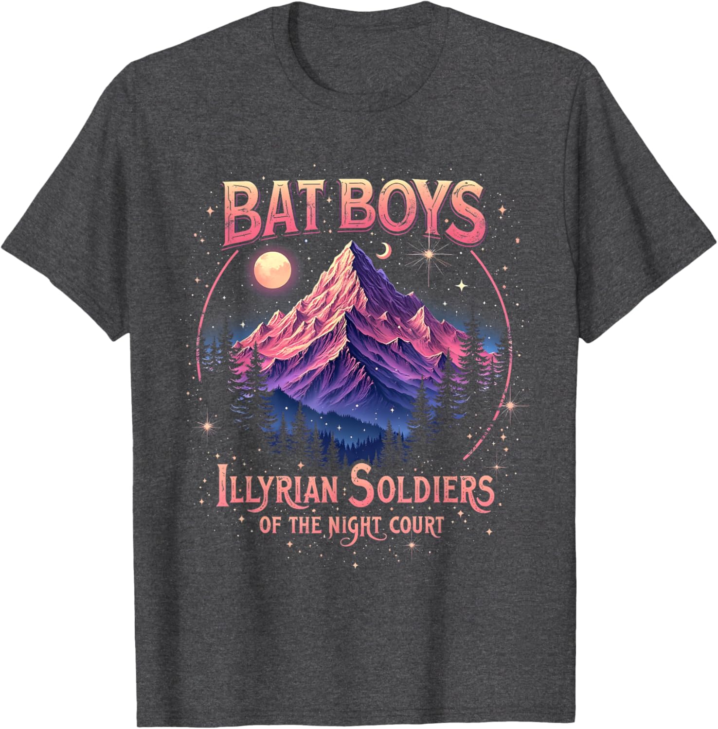 Bat Boys Night Court Bookish T-Shirt for Mountain Nesta Fans - 7