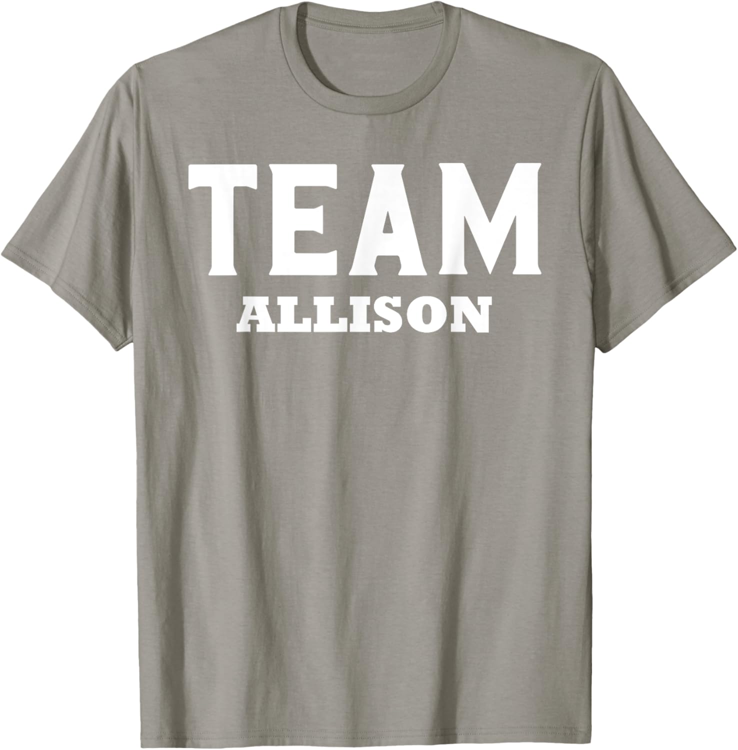 Team ALLISON T-Shirt Personalized Name Support for Fans and Friends - 20