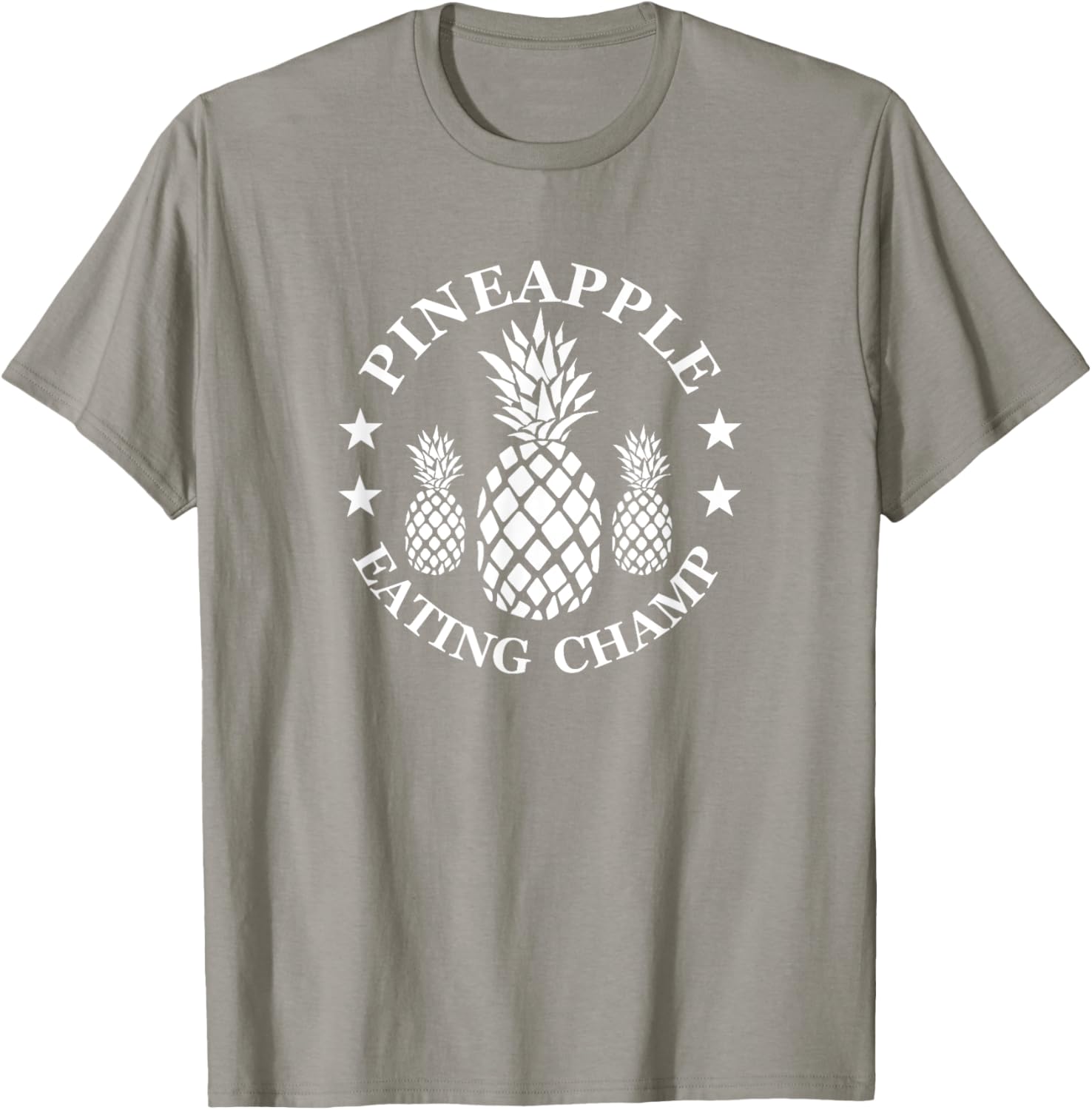 Tropical Pineapple Eating Champion T-Shirt for Fun Summer Style - 26