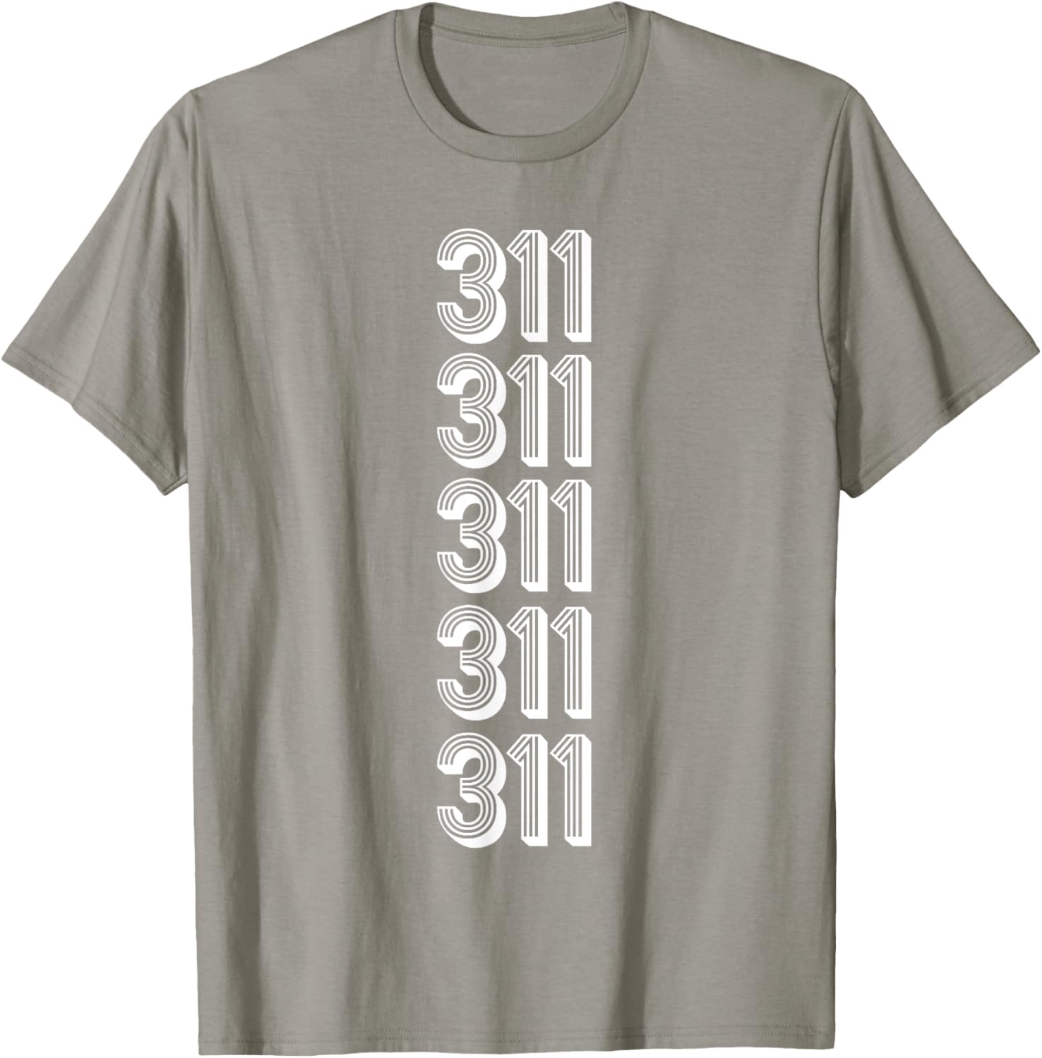 311 Area Code Chicago T-Shirt for Trendy City Lovers and Travelers - 4