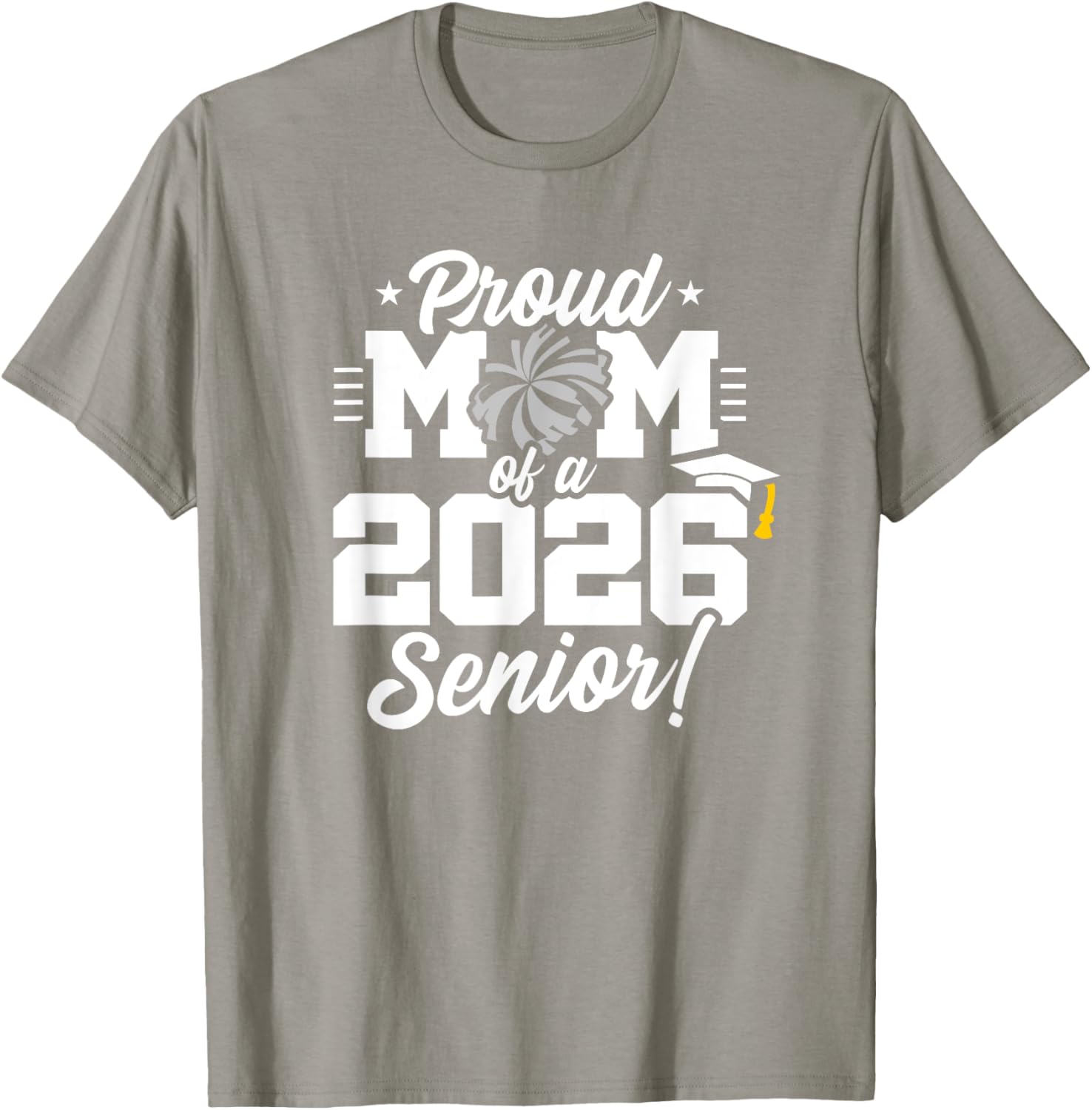 Class of 2026 Senior Cheerleader T-Shirt for Cheer Moms and Fans - 13