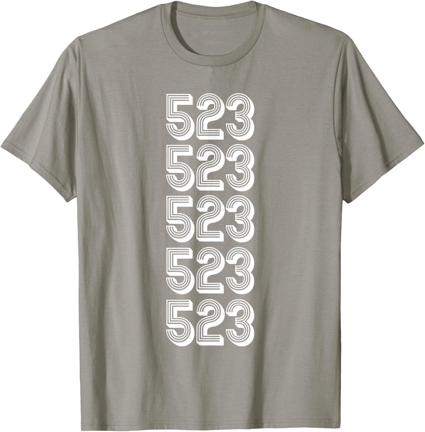 523 Area Code Non Geographic Services T-Shirt - Fun and Stylish Apparel - 3