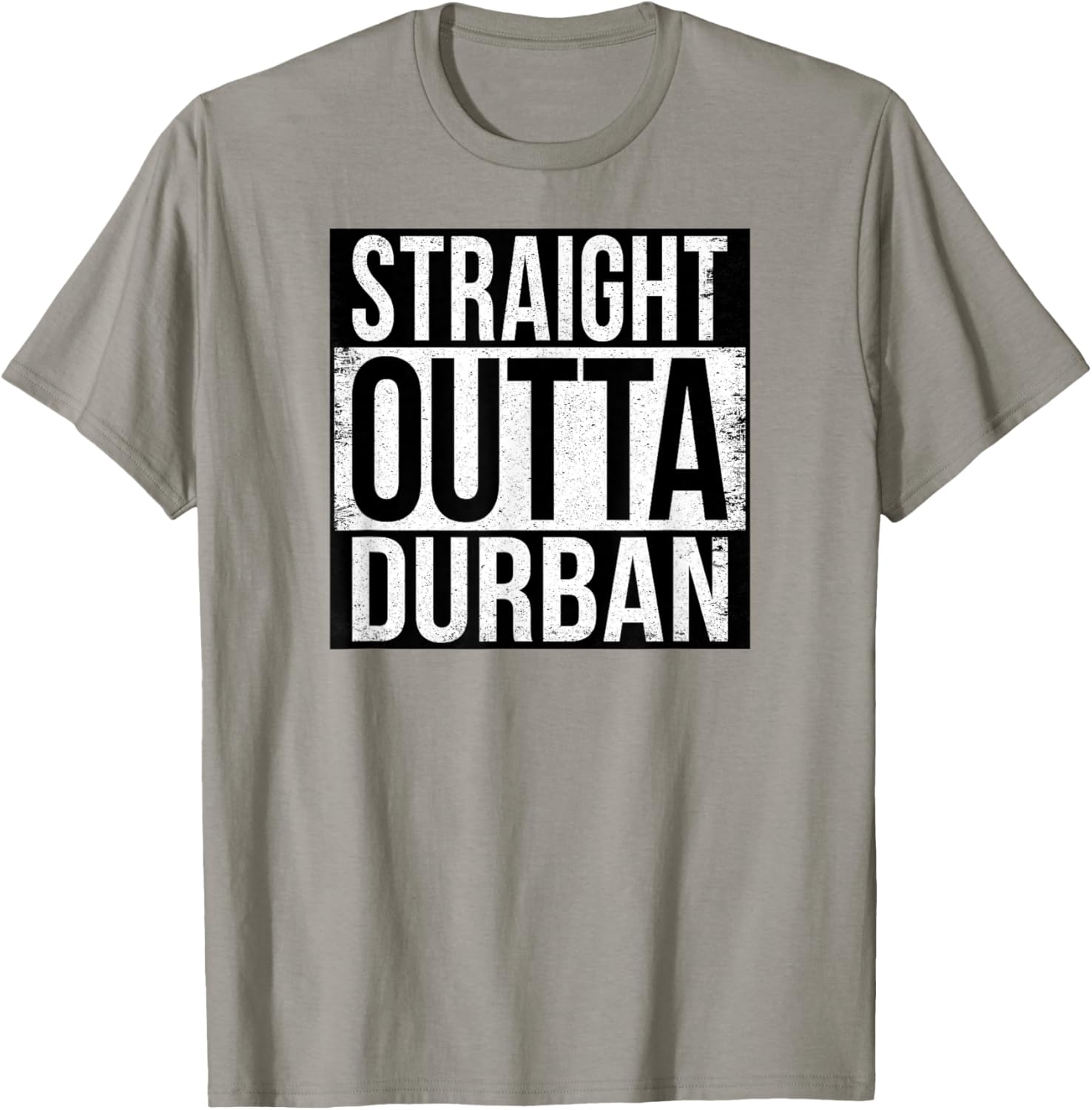 Straight Outta Durban Graphic T-Shirt for Trendy Casual Style - 2