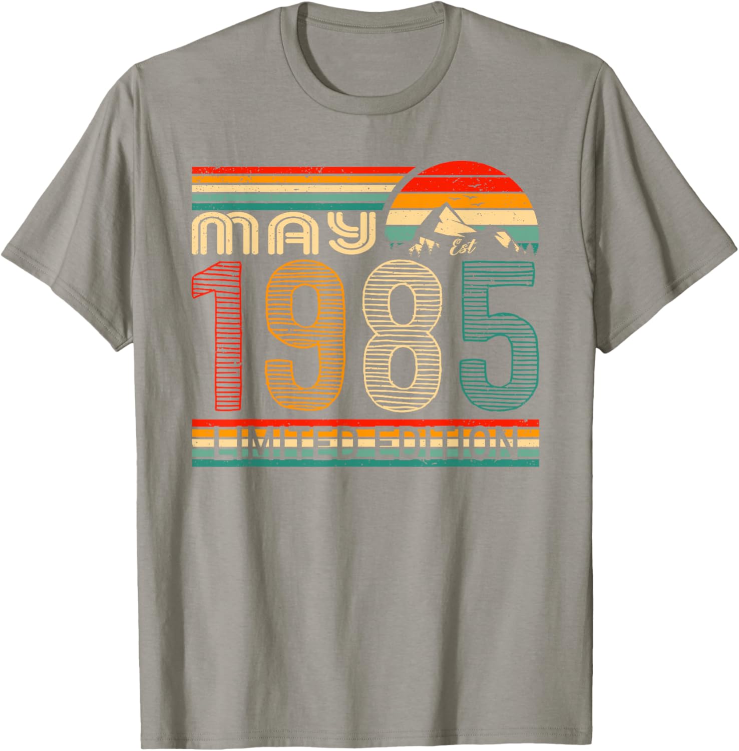 Classic 1985 Vintage Birthday T-Shirt May 1985 Limited Edition Gift - 5