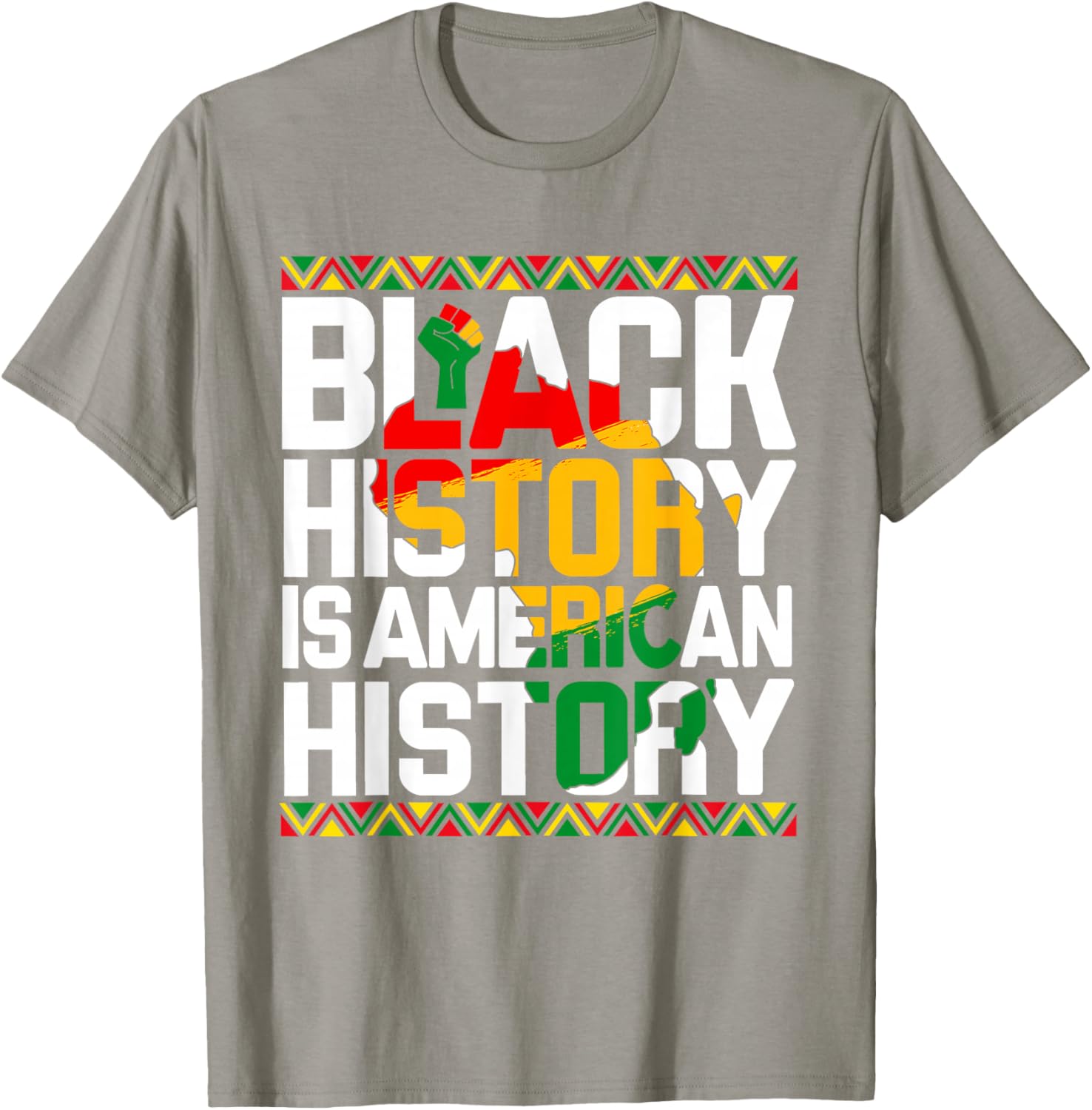 Black History is American History T-Shirt for Melanin Pride and Unity - 9