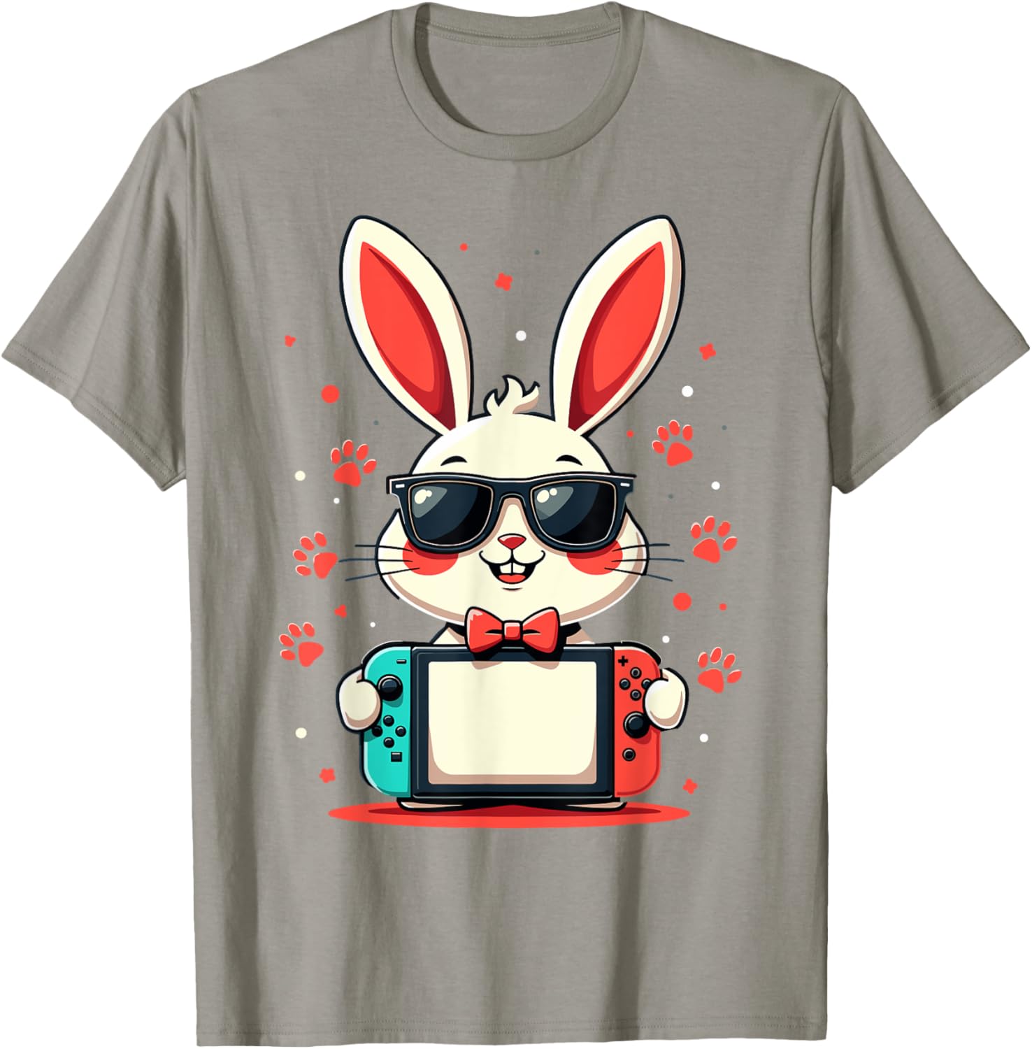 Cute Bunny Gaming Controller T-Shirt for Easter Gamer Boys Gifts - 29