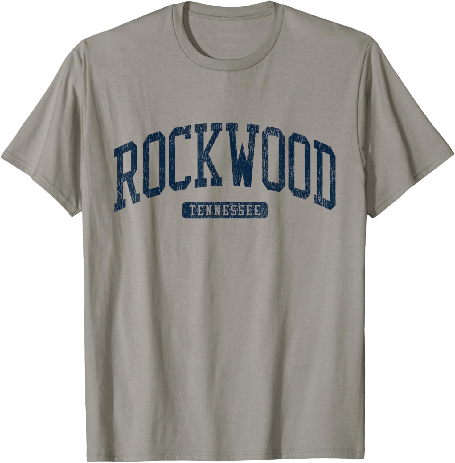 Rockwood Tennessee College University Blue T-Shirt for Casual Style - 1