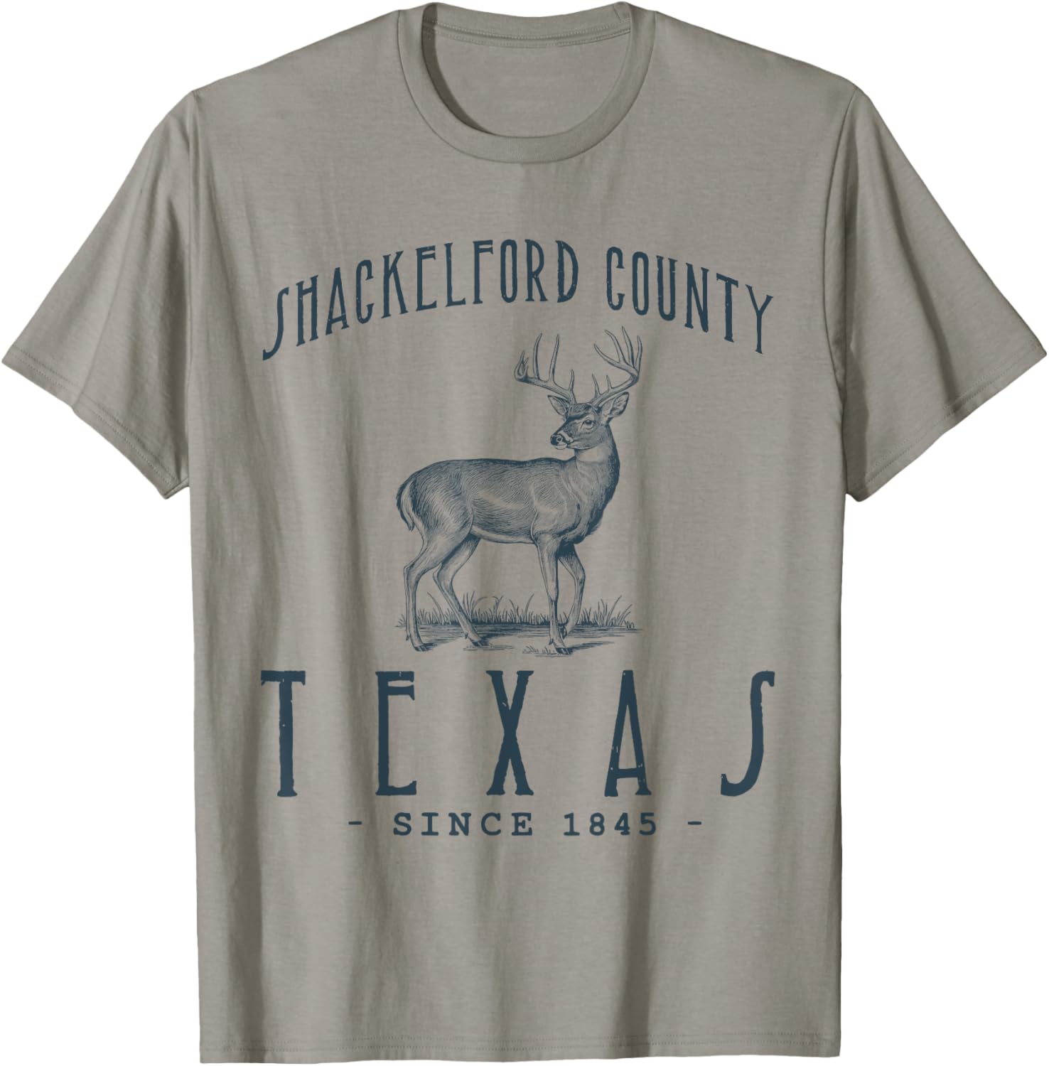 Shackelford County White-Tailed Deer Hunting T-Shirt for Outdoor Lovers - 7